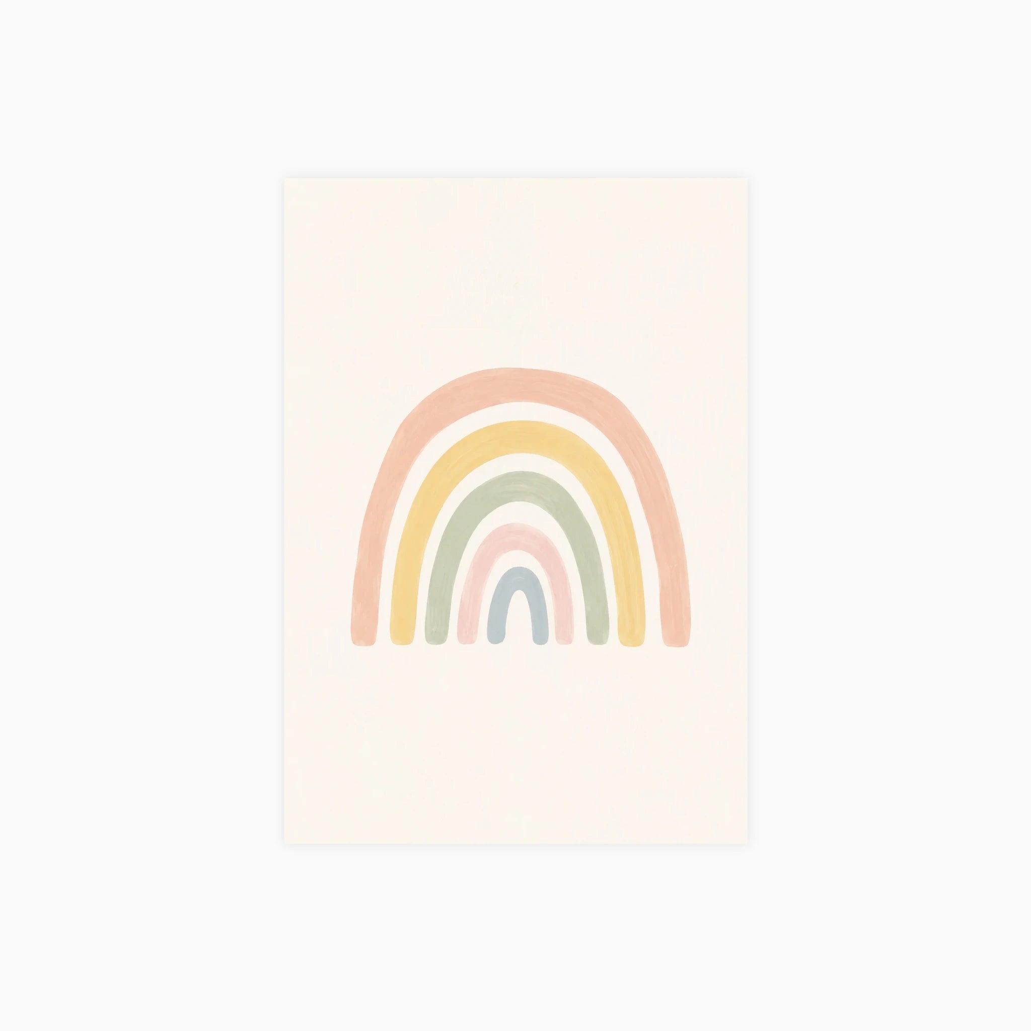 Soft Rainbow Poster