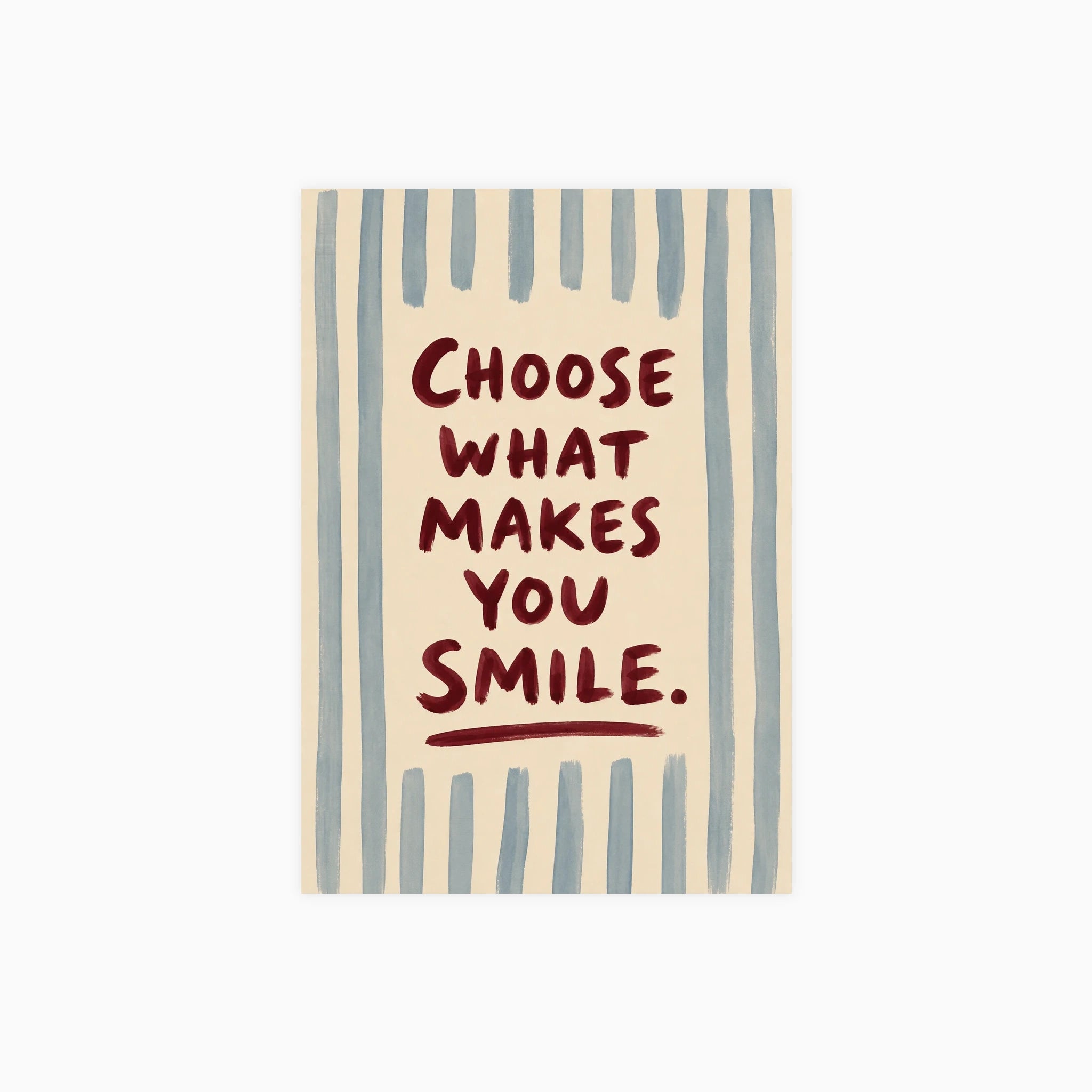 Choose Smile Poster