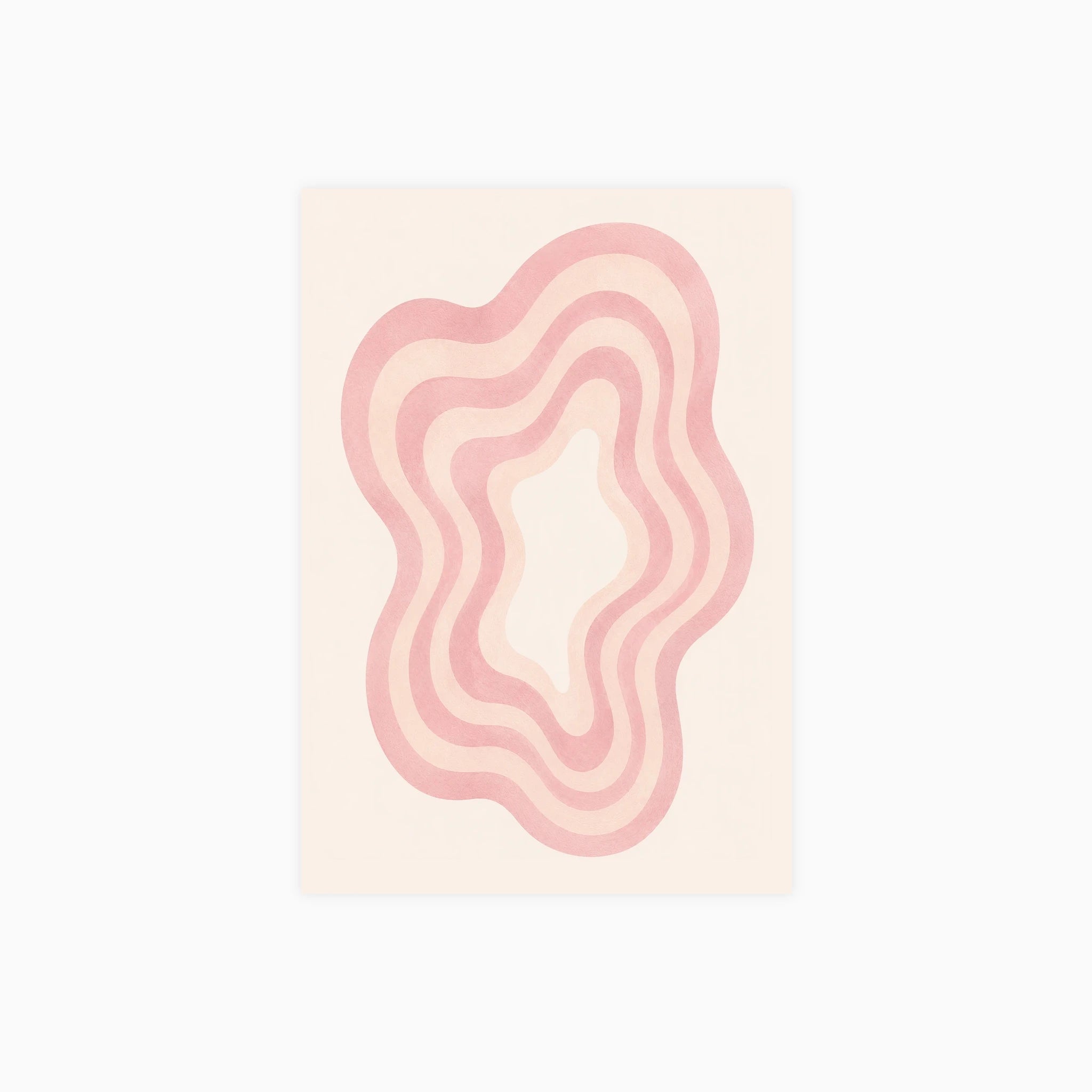 Pink Waves Poster
