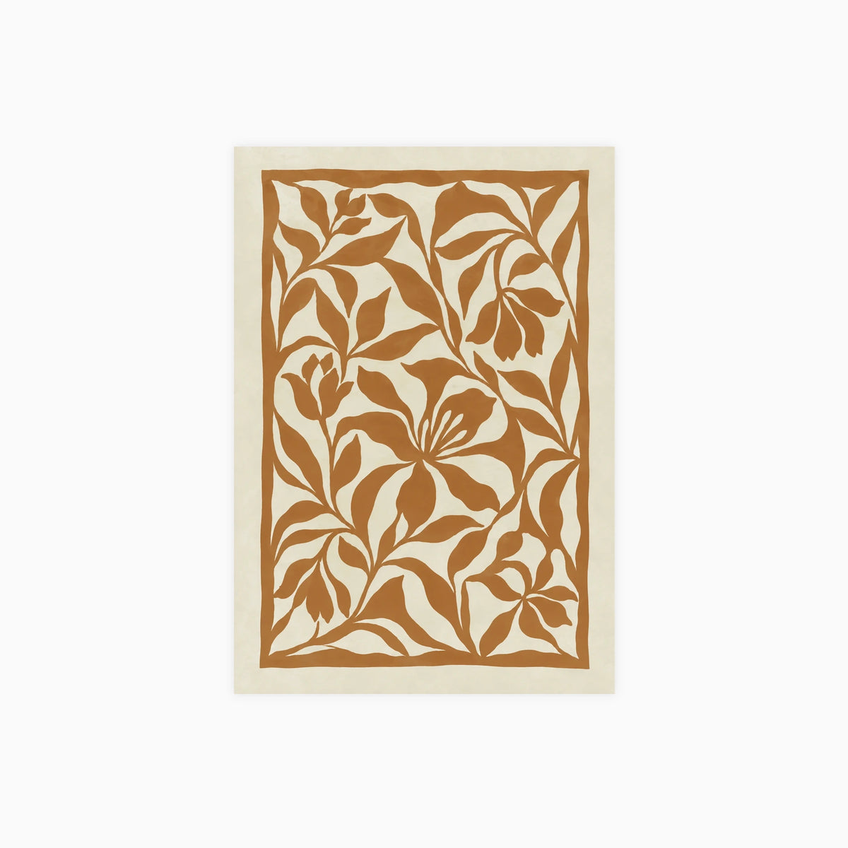Sienna Botanica Poster