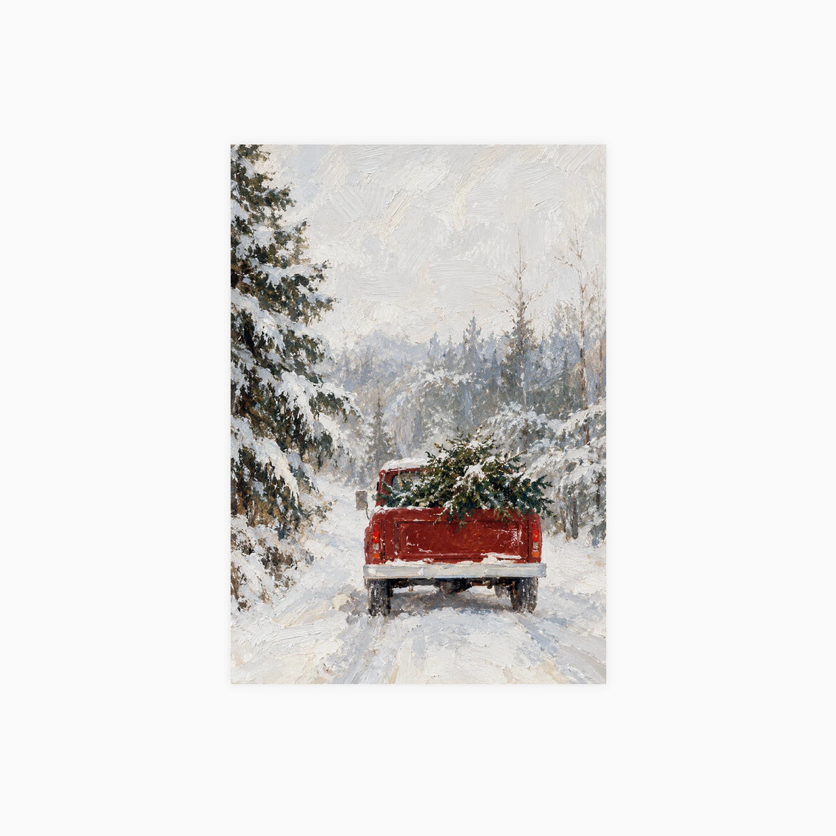 Christmas Tree Delivery Poster