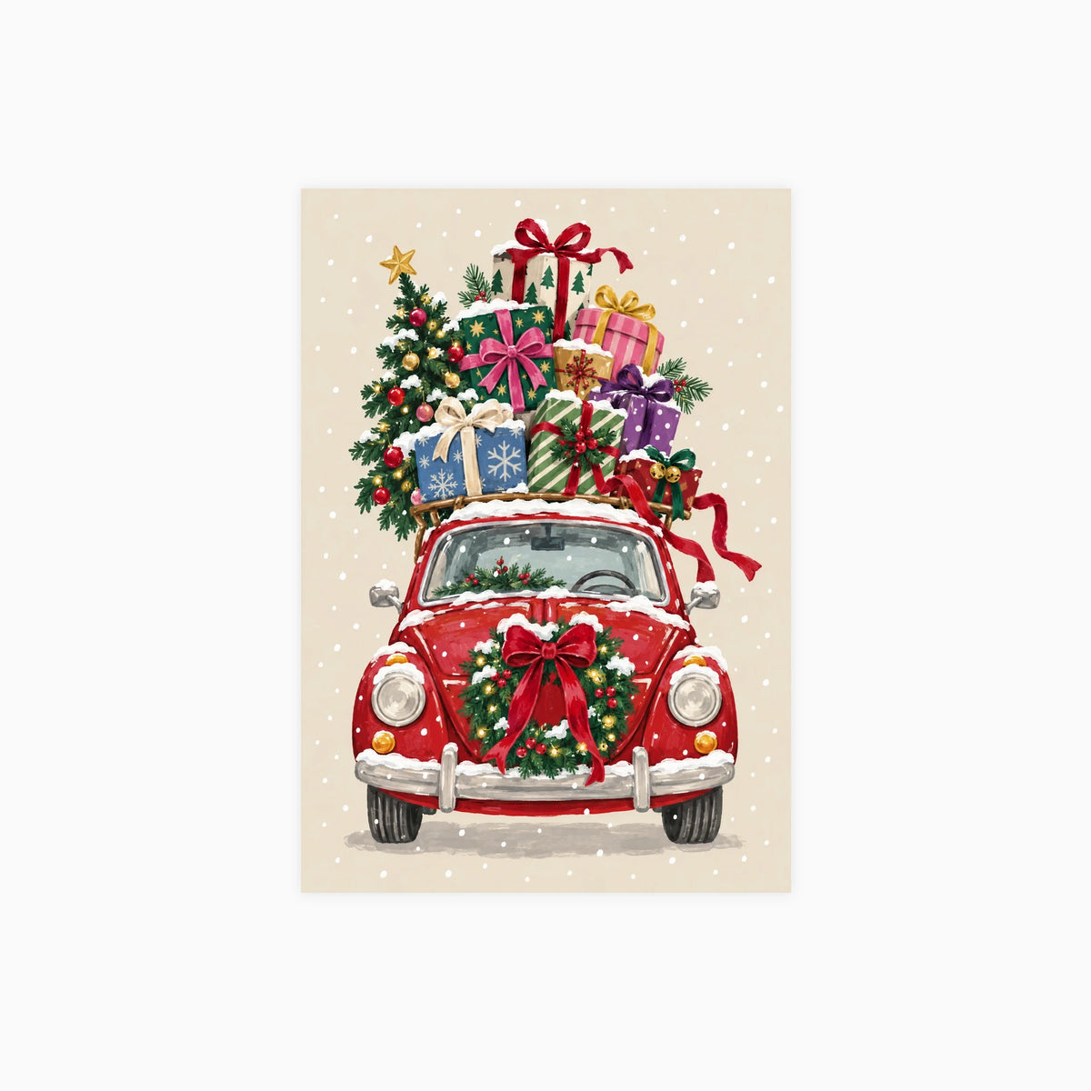 Christmas Gift Delivery Poster
