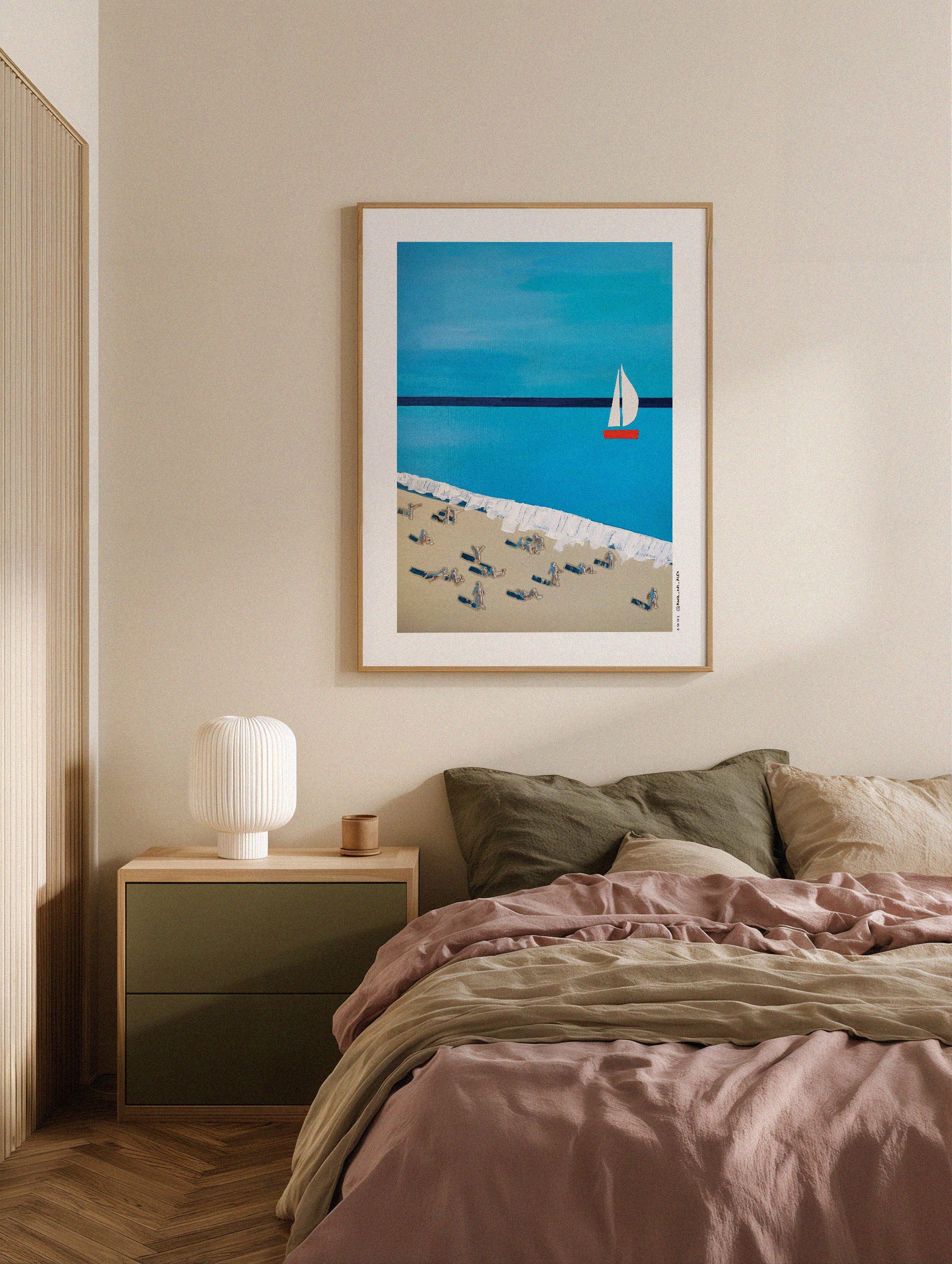 Summer on the French Riviera Poster