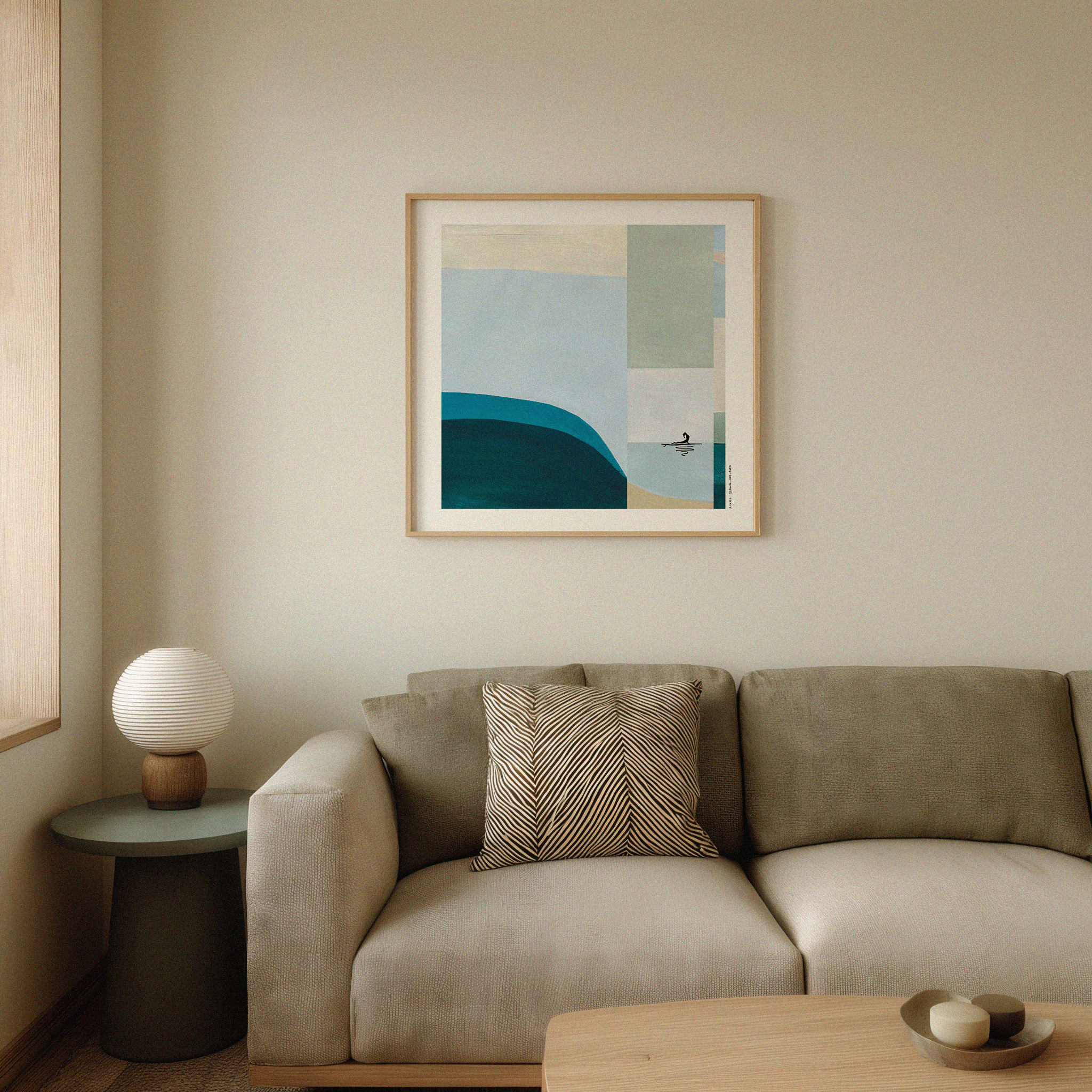 Yoga Flow Mornings Poster