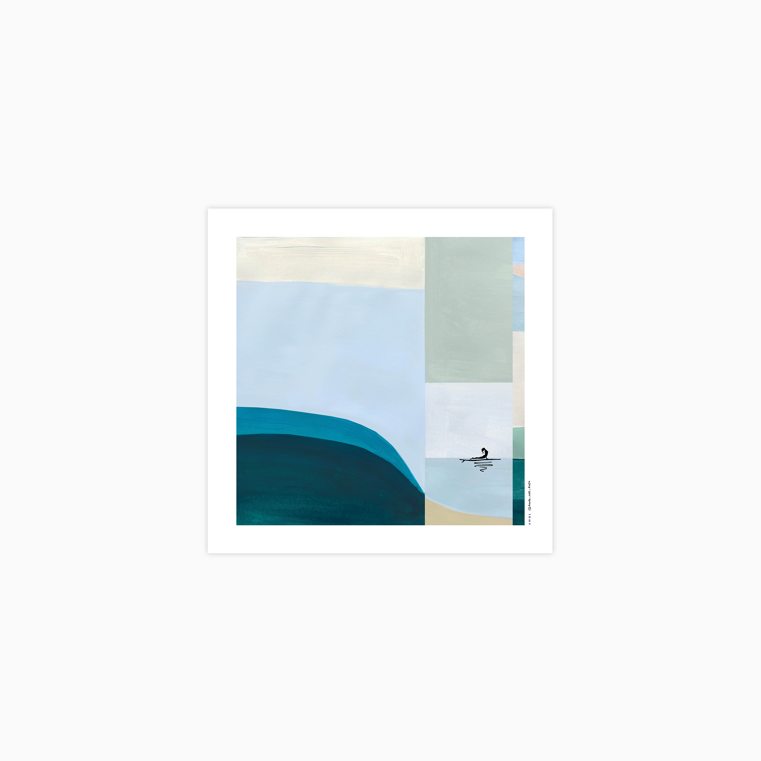 Yoga Flow Mornings Poster