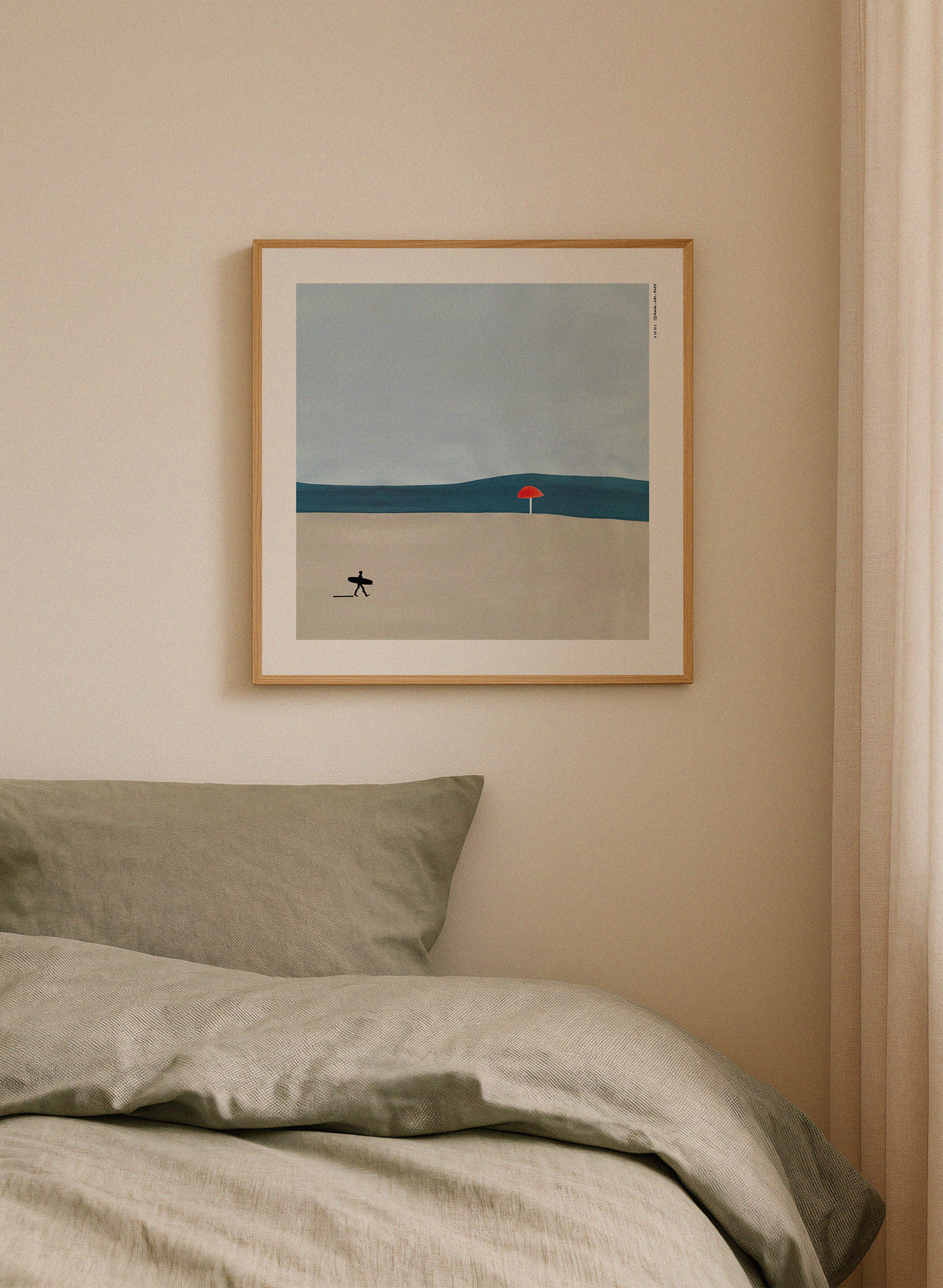 Toward the Wave Poster