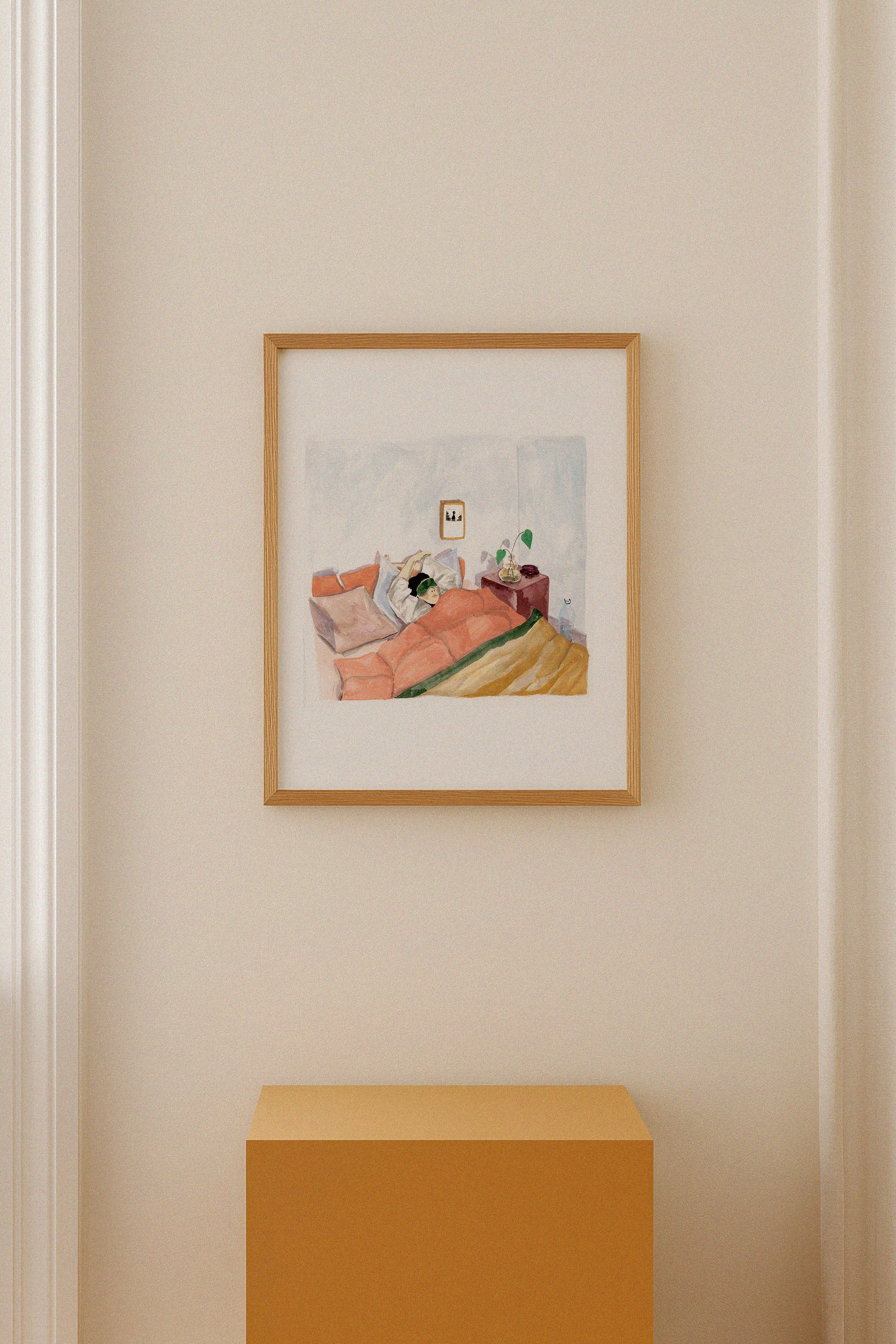 Bed Girl Poster