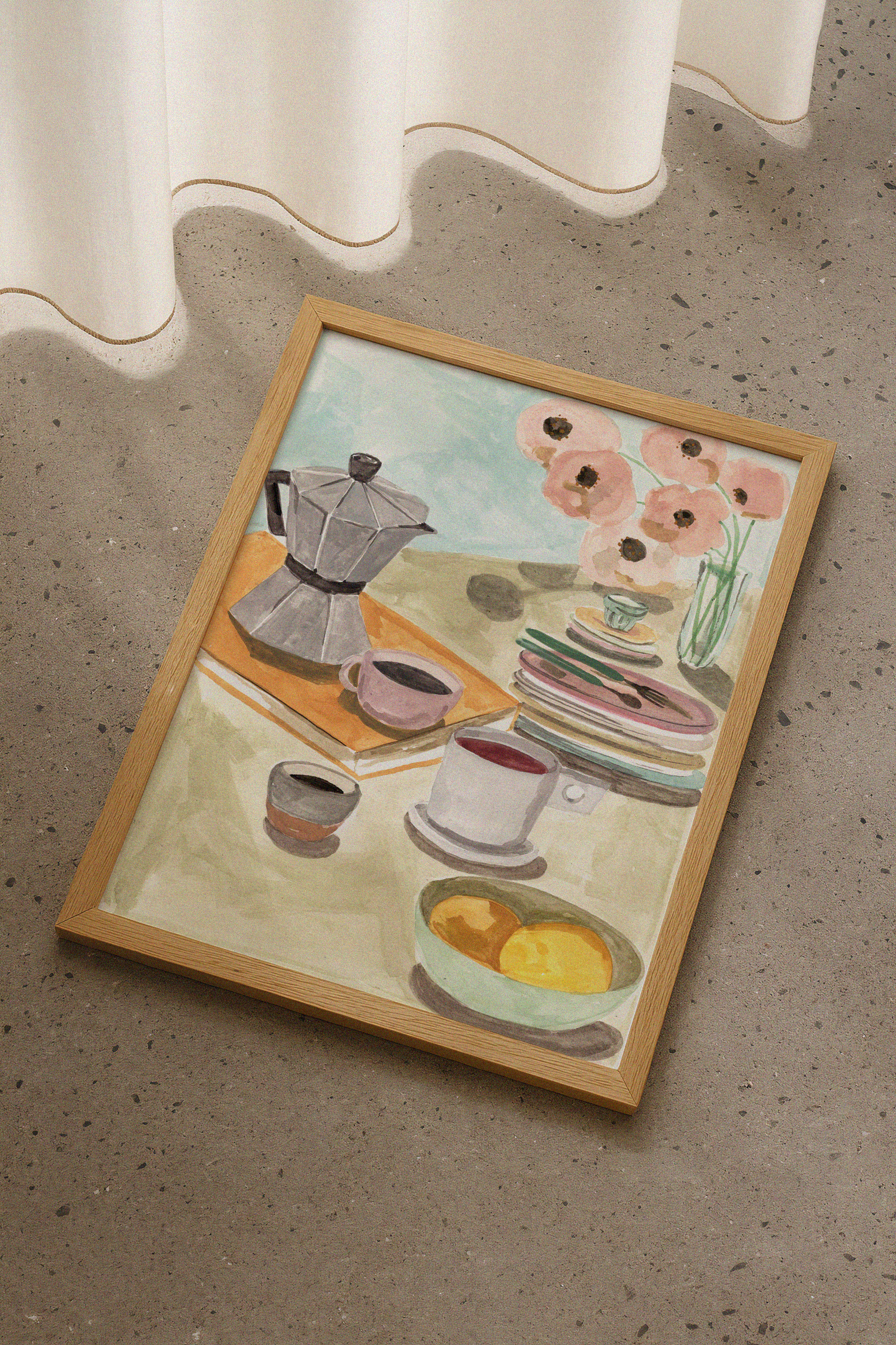 Breakfast Table Plakat
