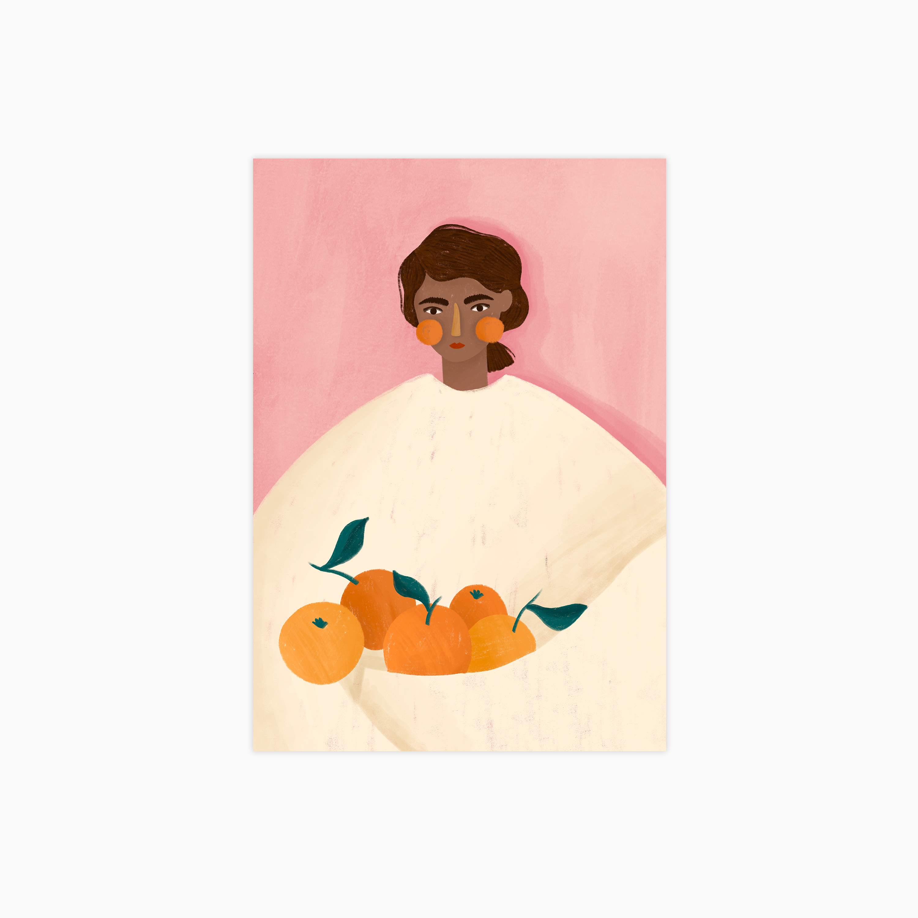 The Woman with the Oranges Plakat