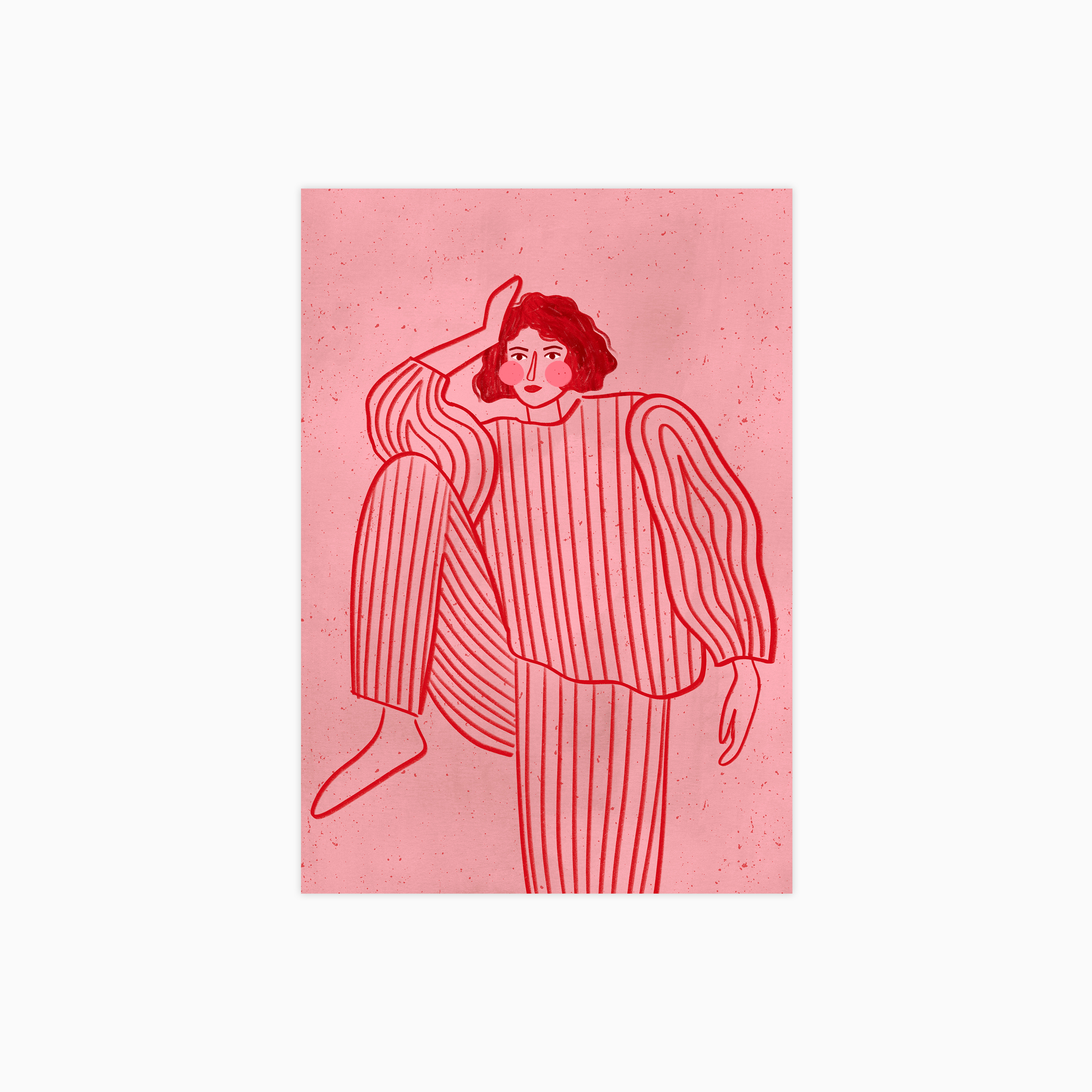 The Woman with the Striped Pyjama Plakat