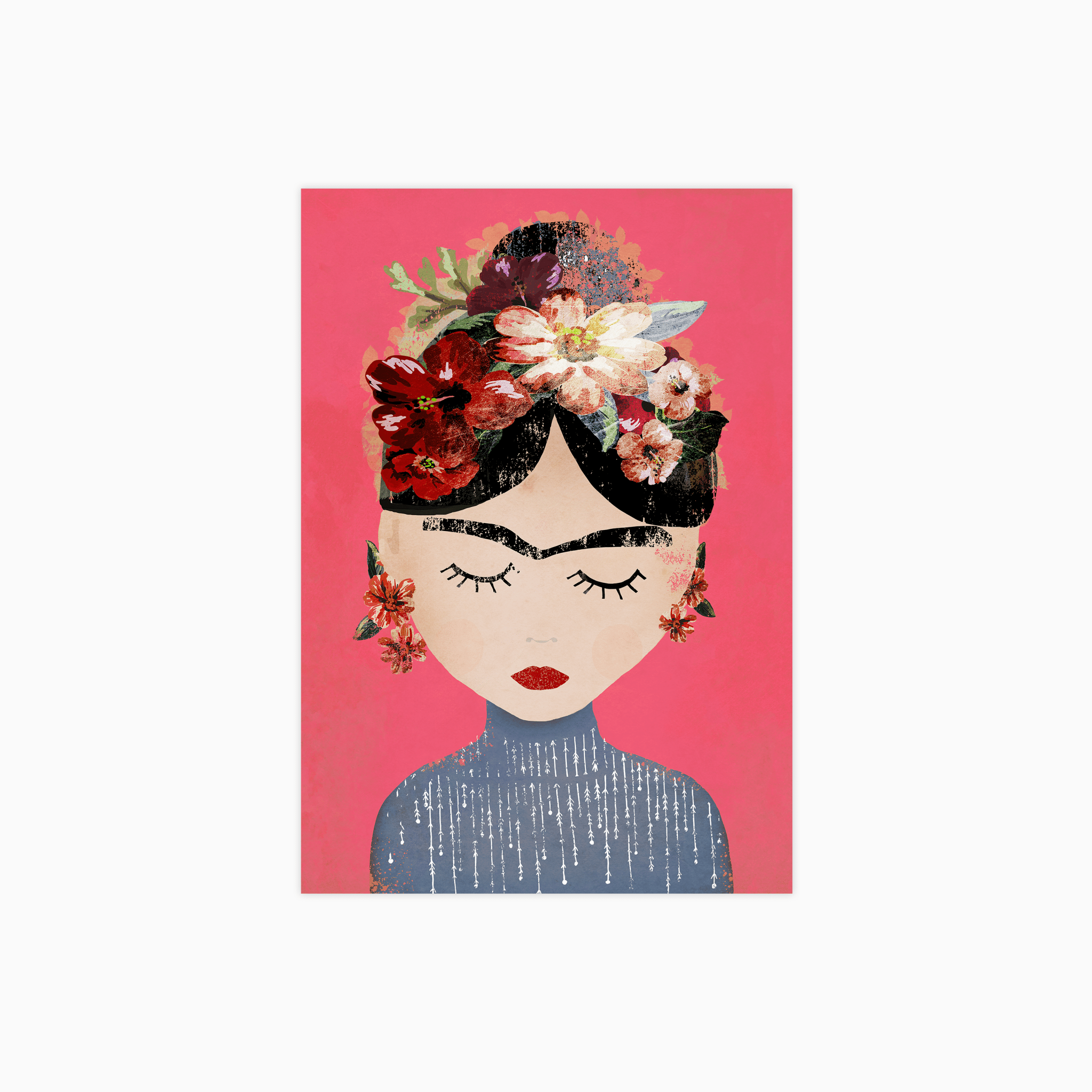 Frida Pink Poster