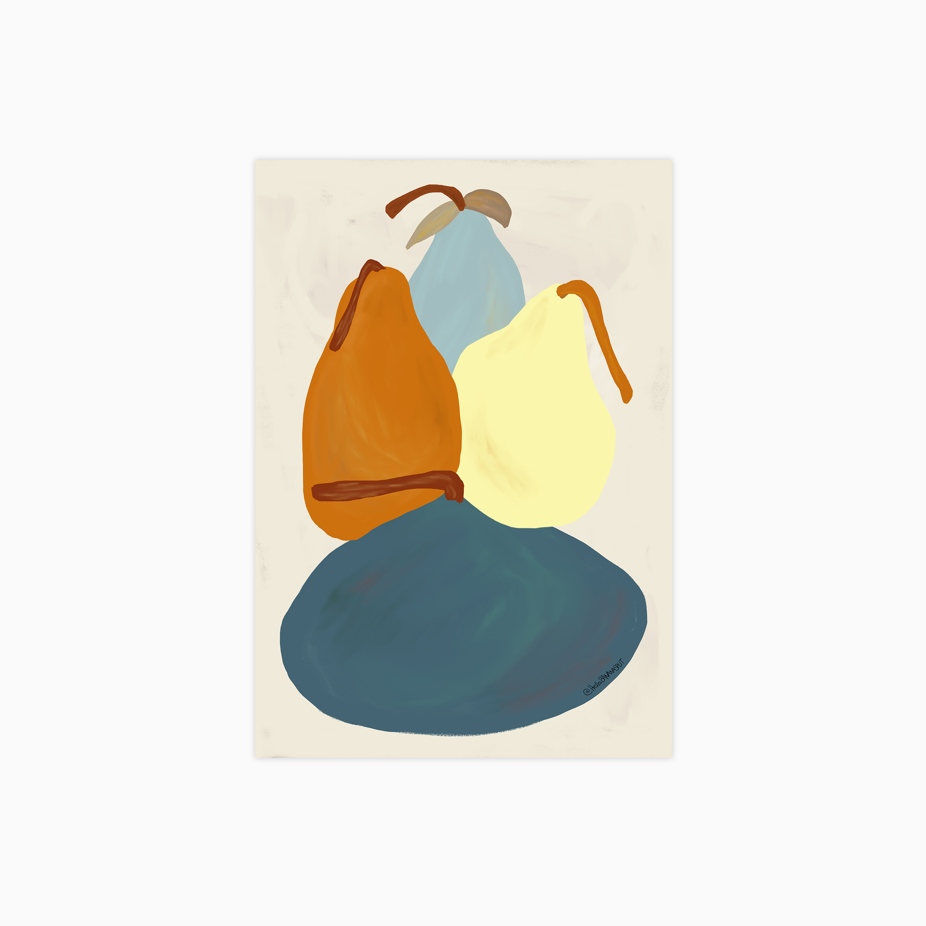 Totemly Pear-Fect Plakat