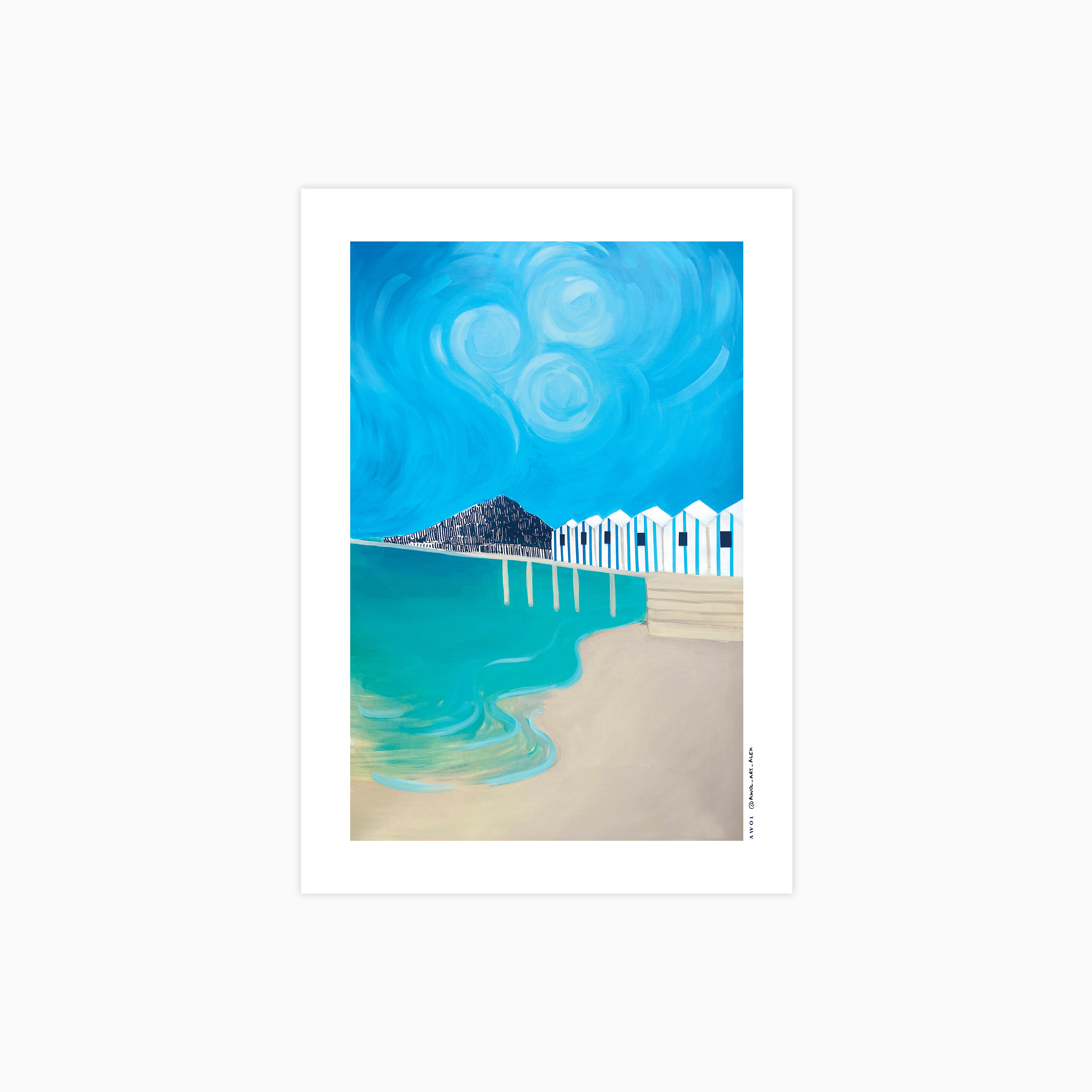 La Costa Italiana Plakat