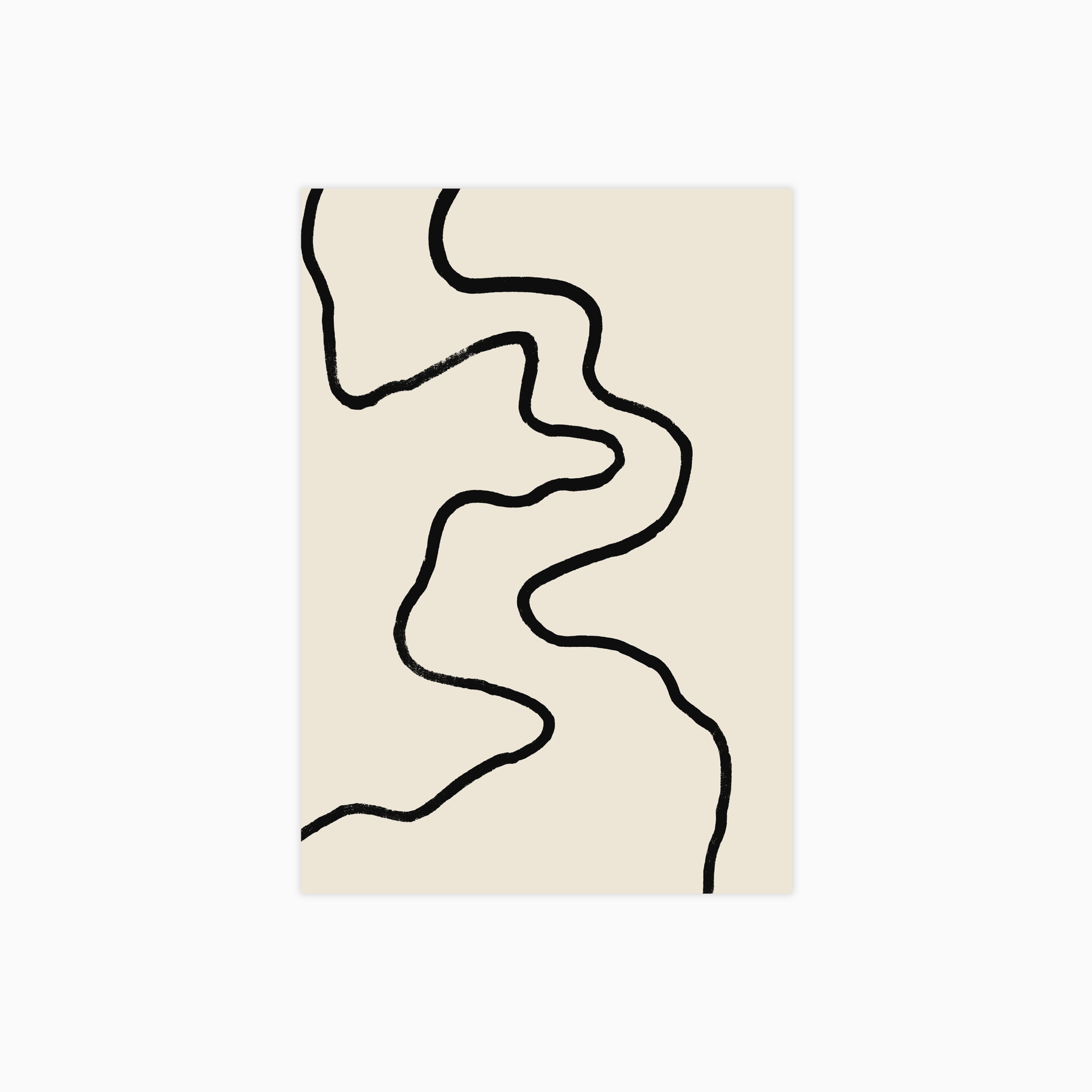 Echo Lines No 02 Plakat