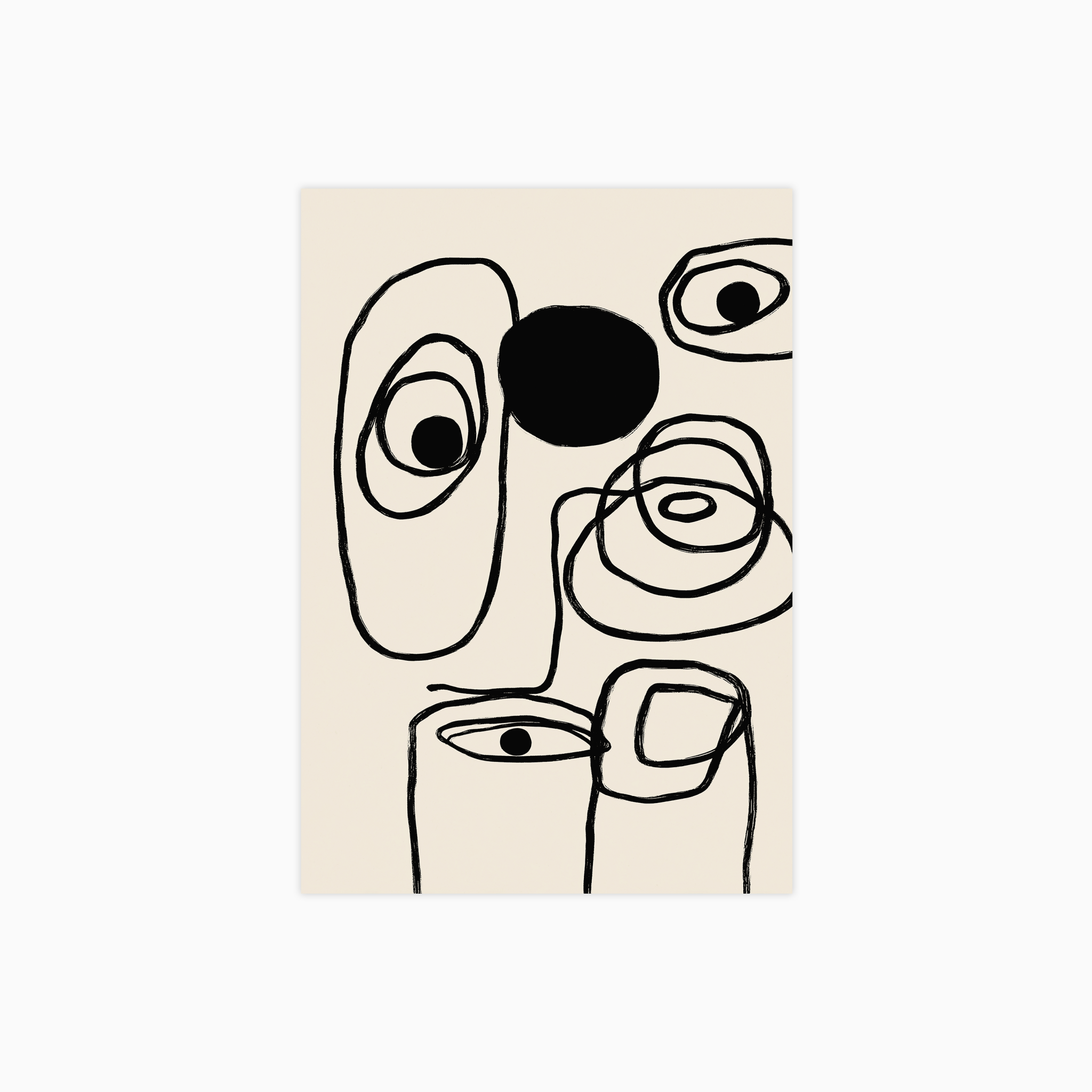 Echo Lines No 03 Plakat