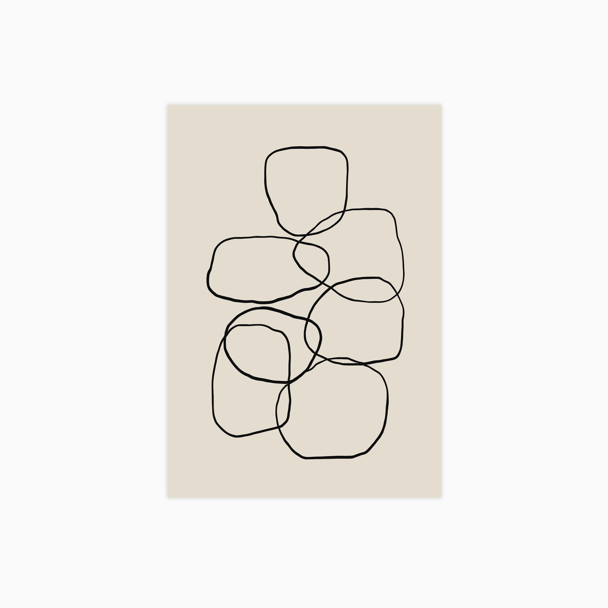 Echo Lines No 17 Poster