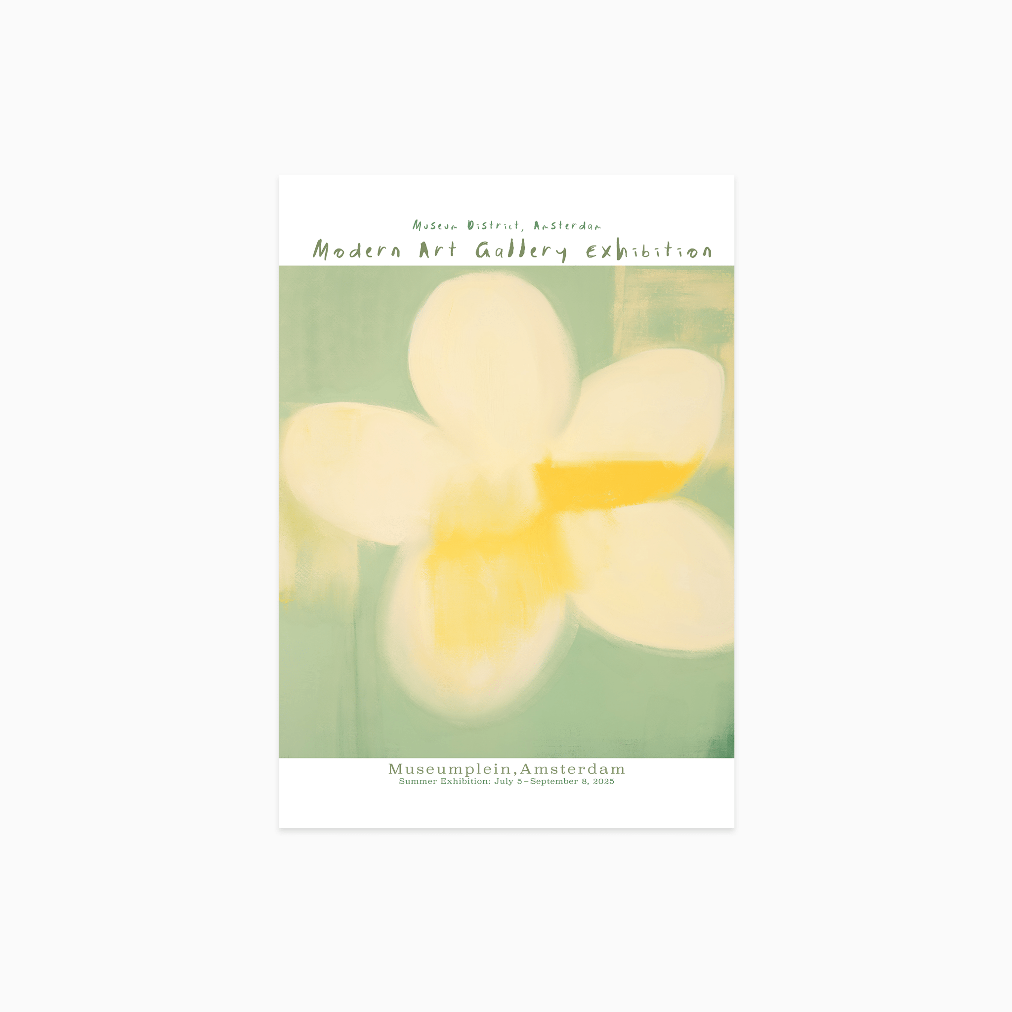Modern Art Gallery Amsterdam No 04 Plakat
