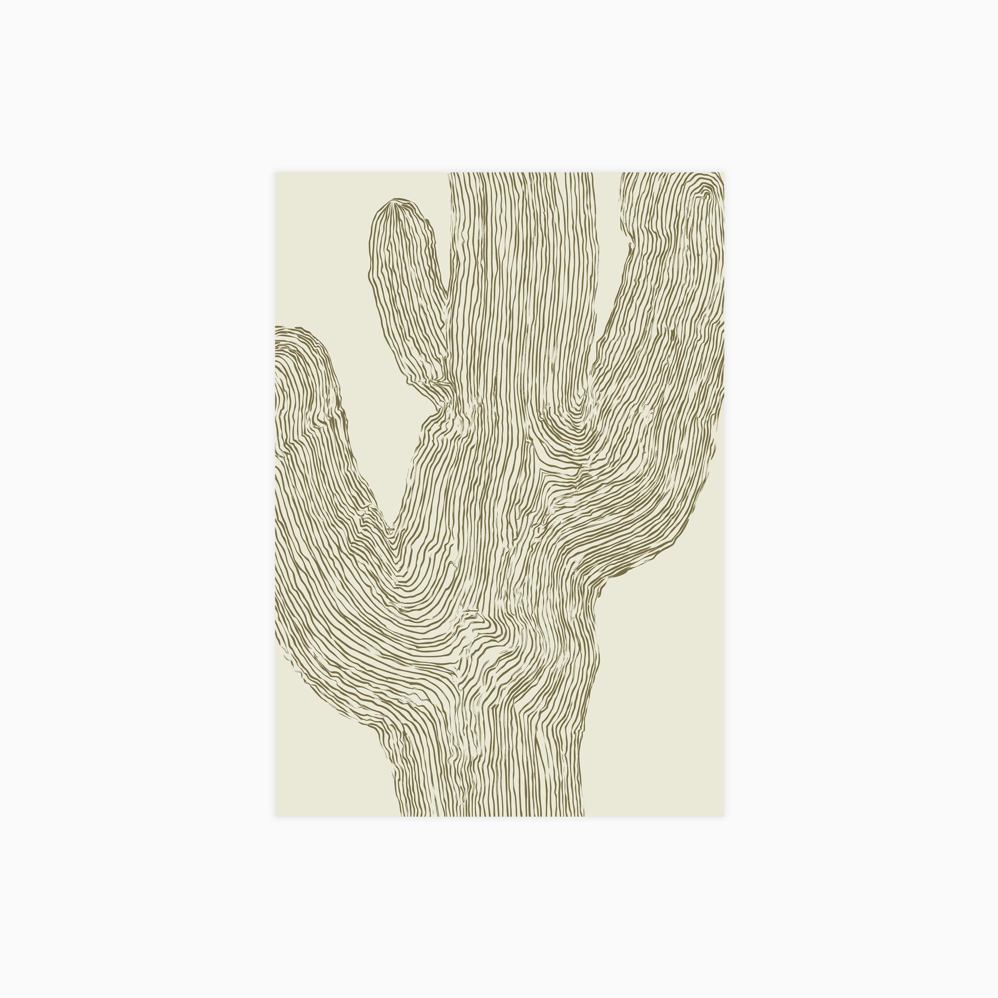 Desert Lines No 02 Poster