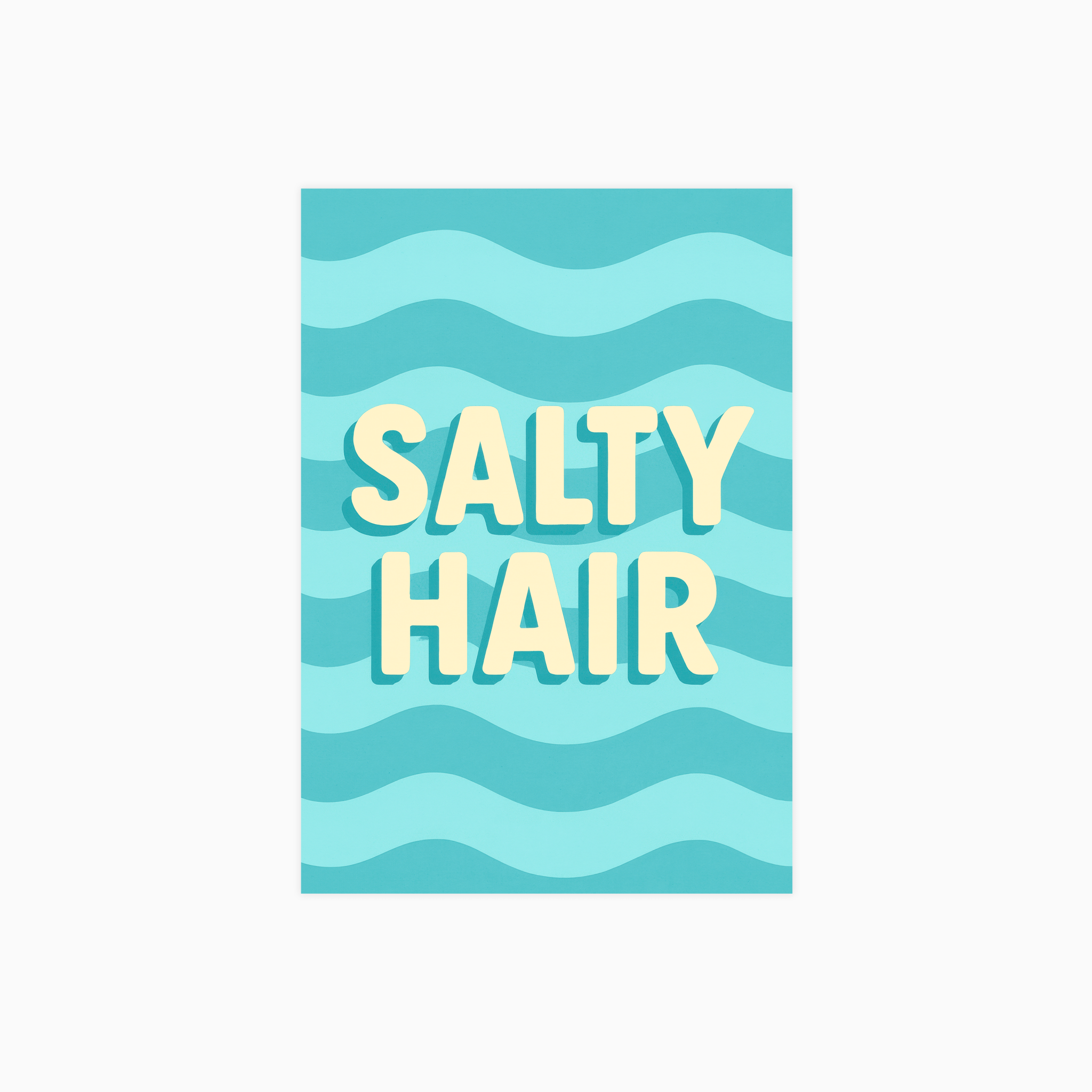 Salty Hair Poster