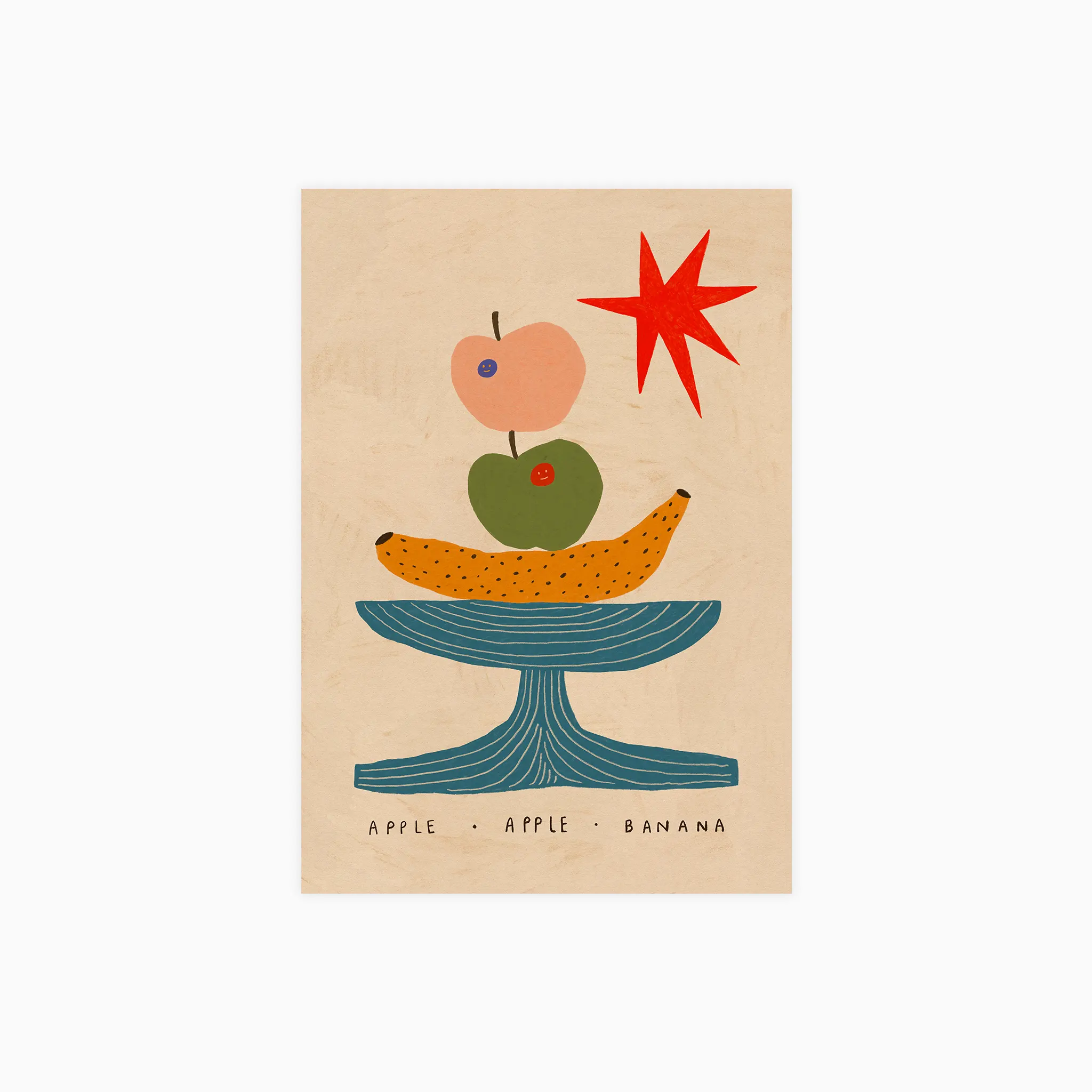Apple, Apple, Banana Poster