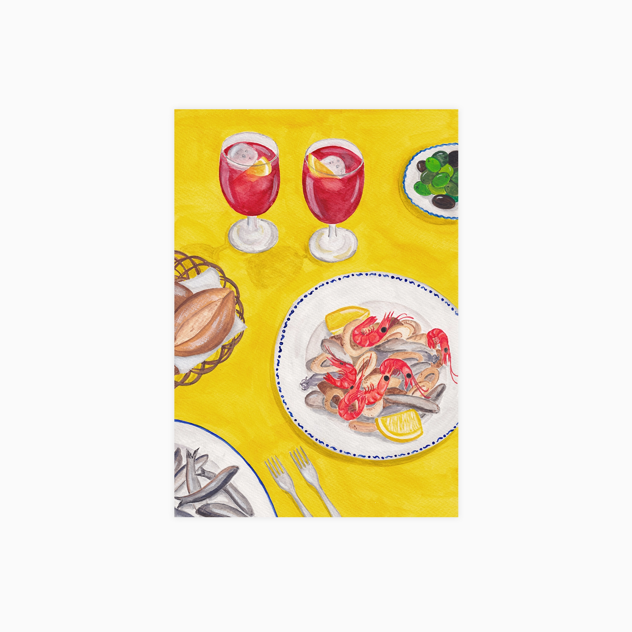 Platos de Garrucha Plakat