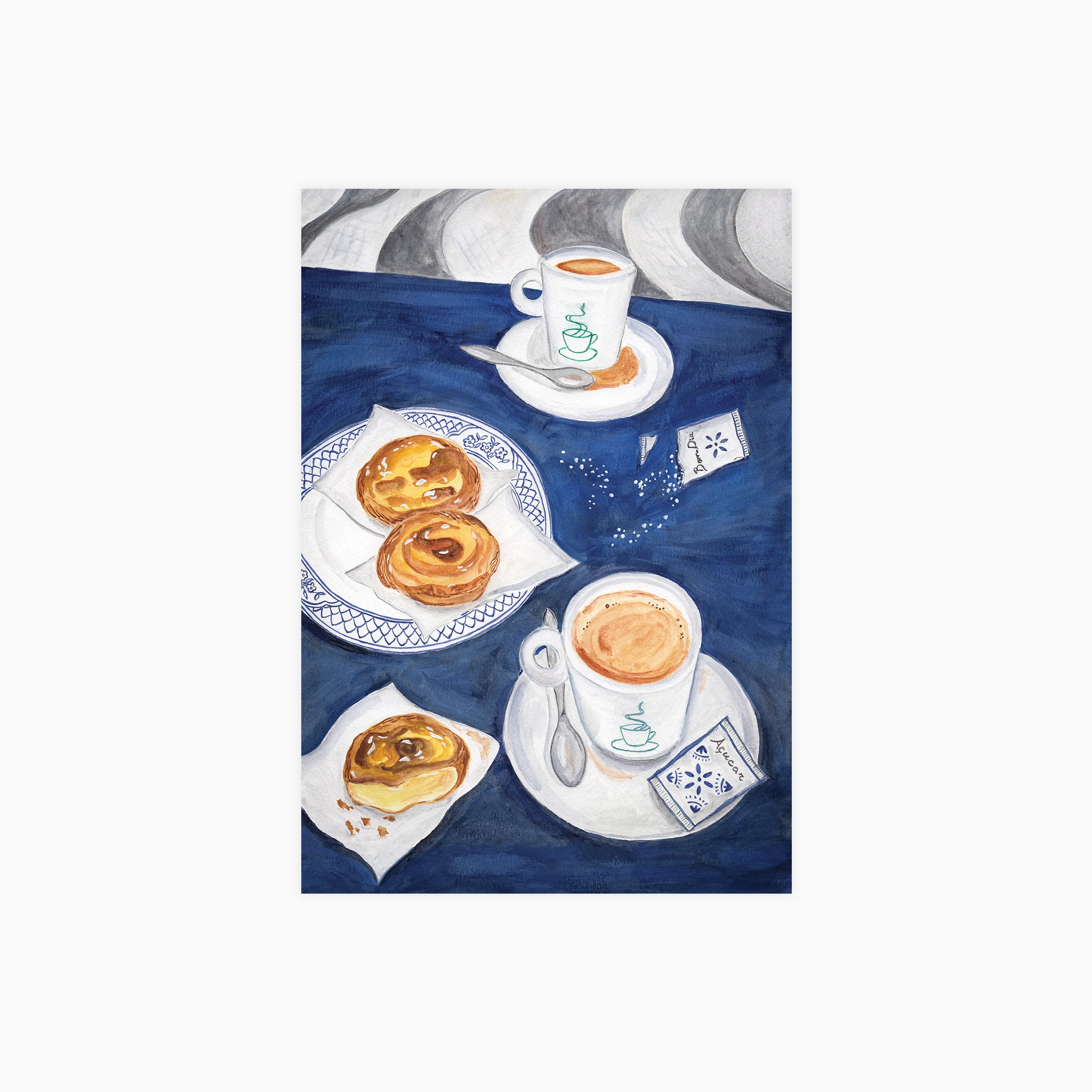 A Coffee in Portugal Plakat