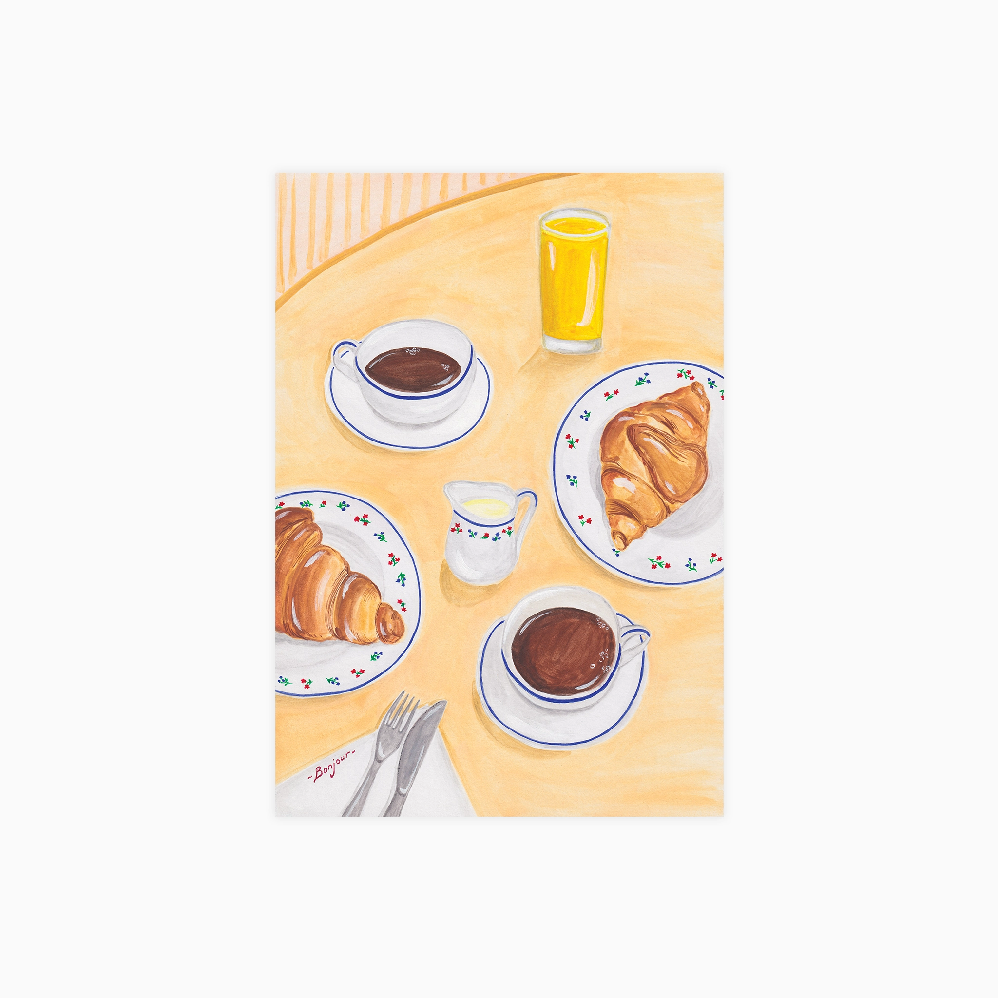 A Coffee in Paris Plakat