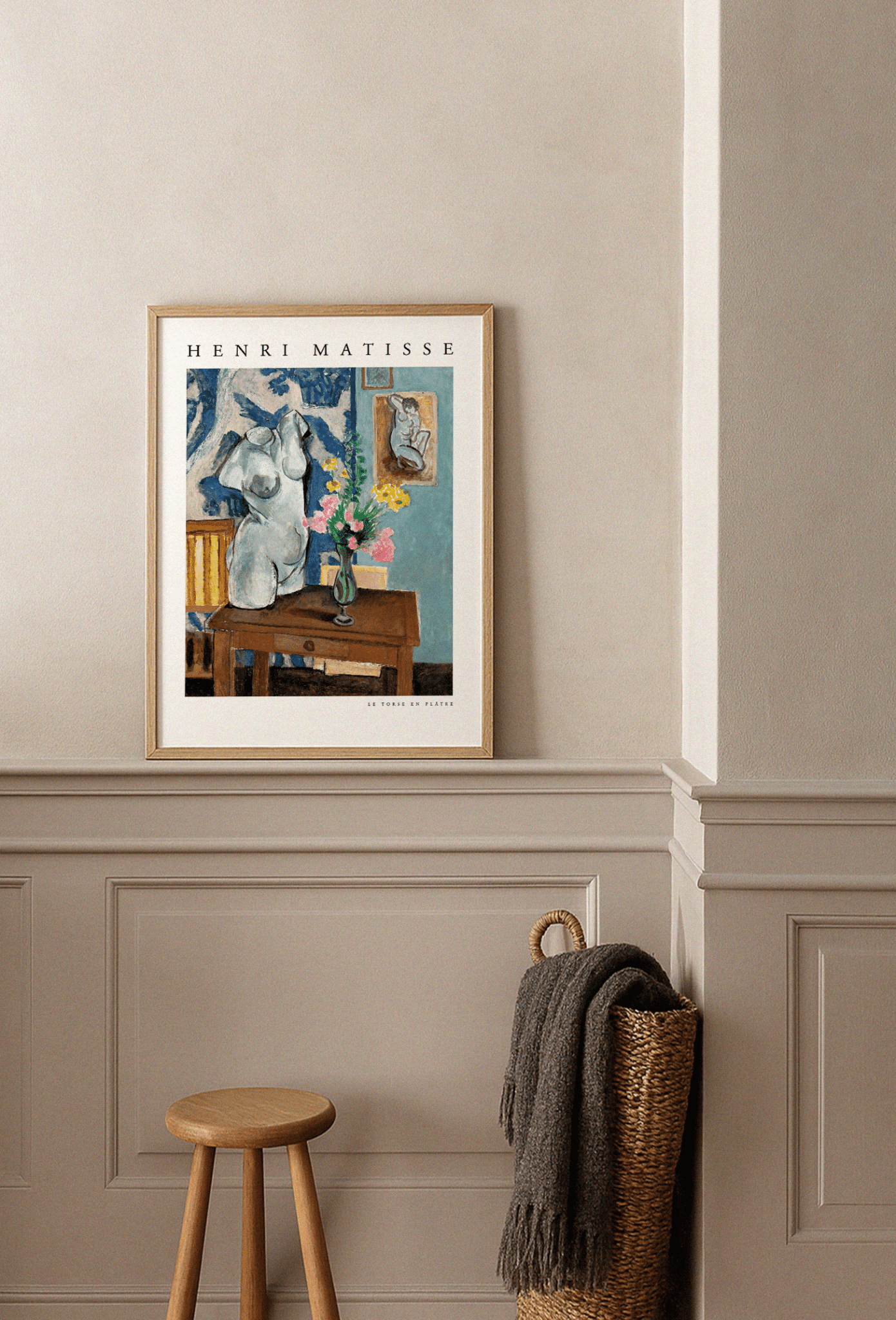 Le Torse En Plâtre Poster