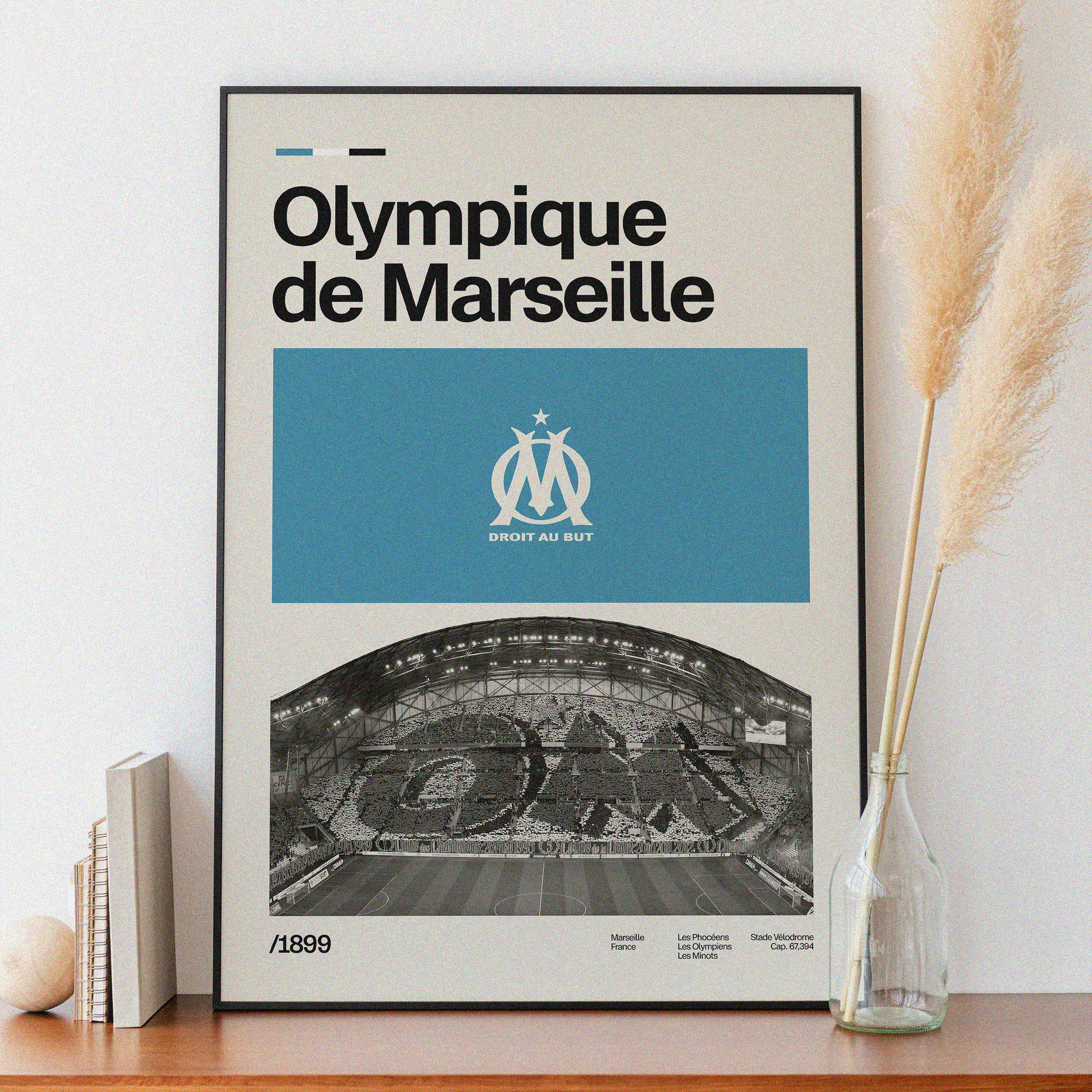 Olympique de Marseille Poster