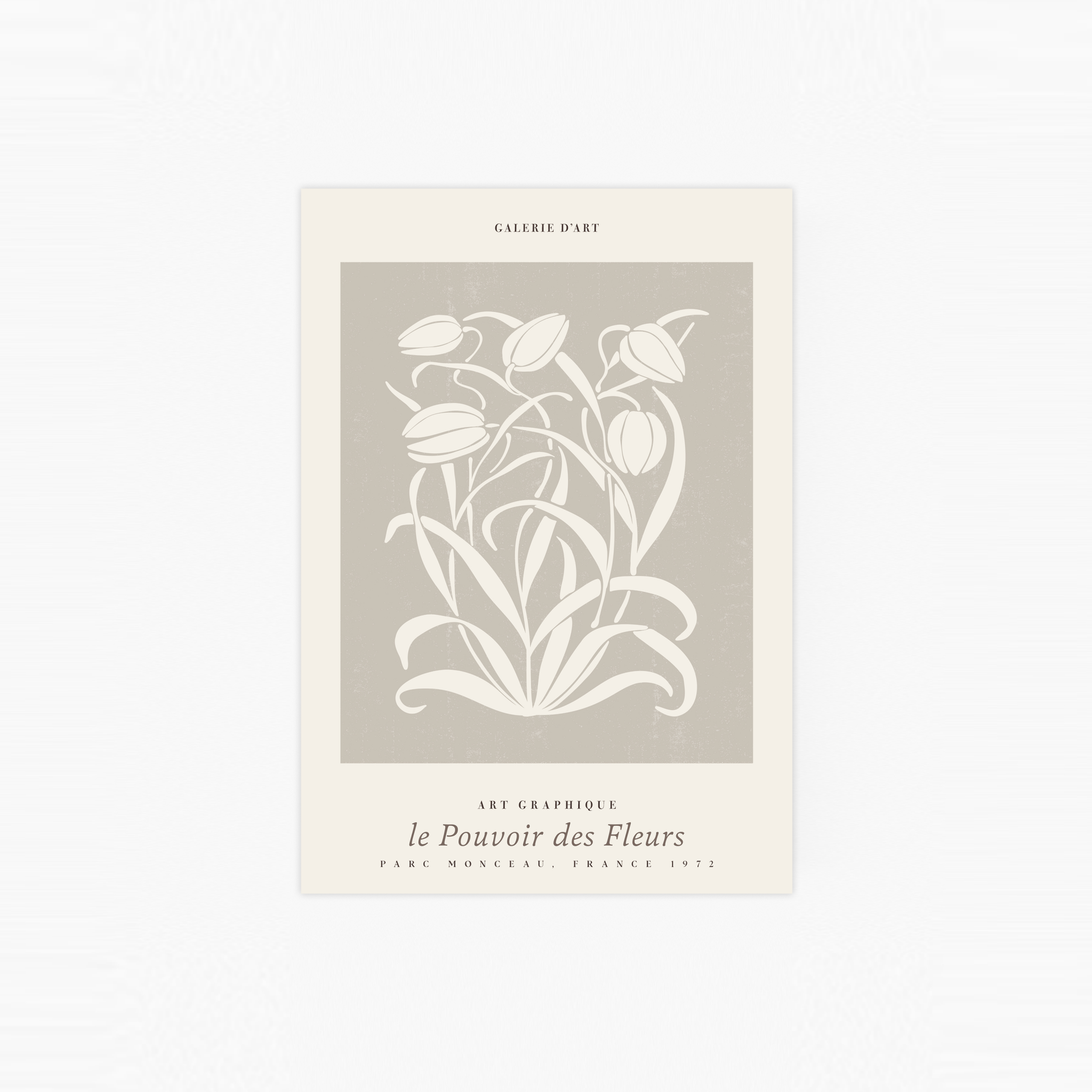 Le Pouvoir Des Fleurs No2 Poster