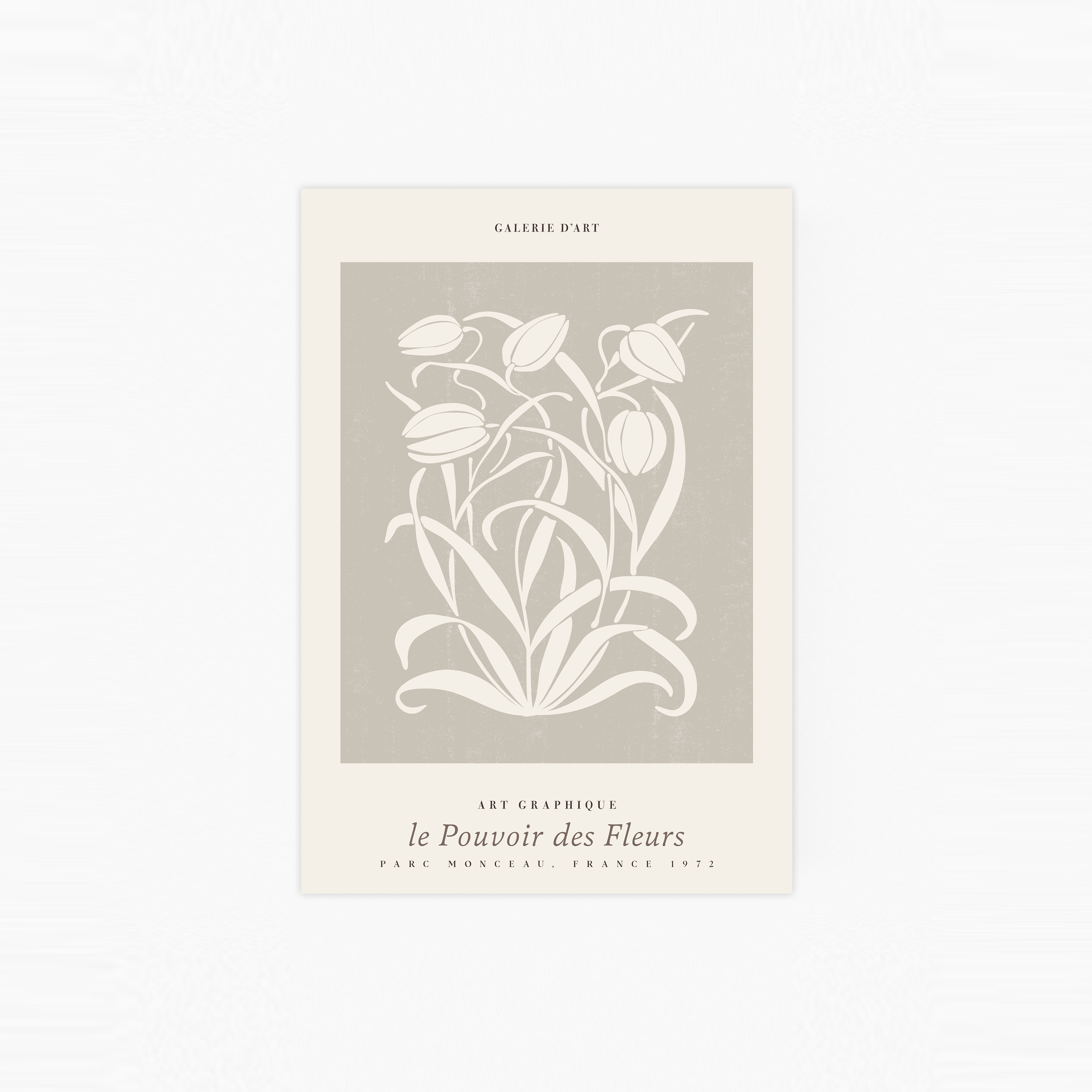 Le Pouvoir Des Fleurs No2 Plakat