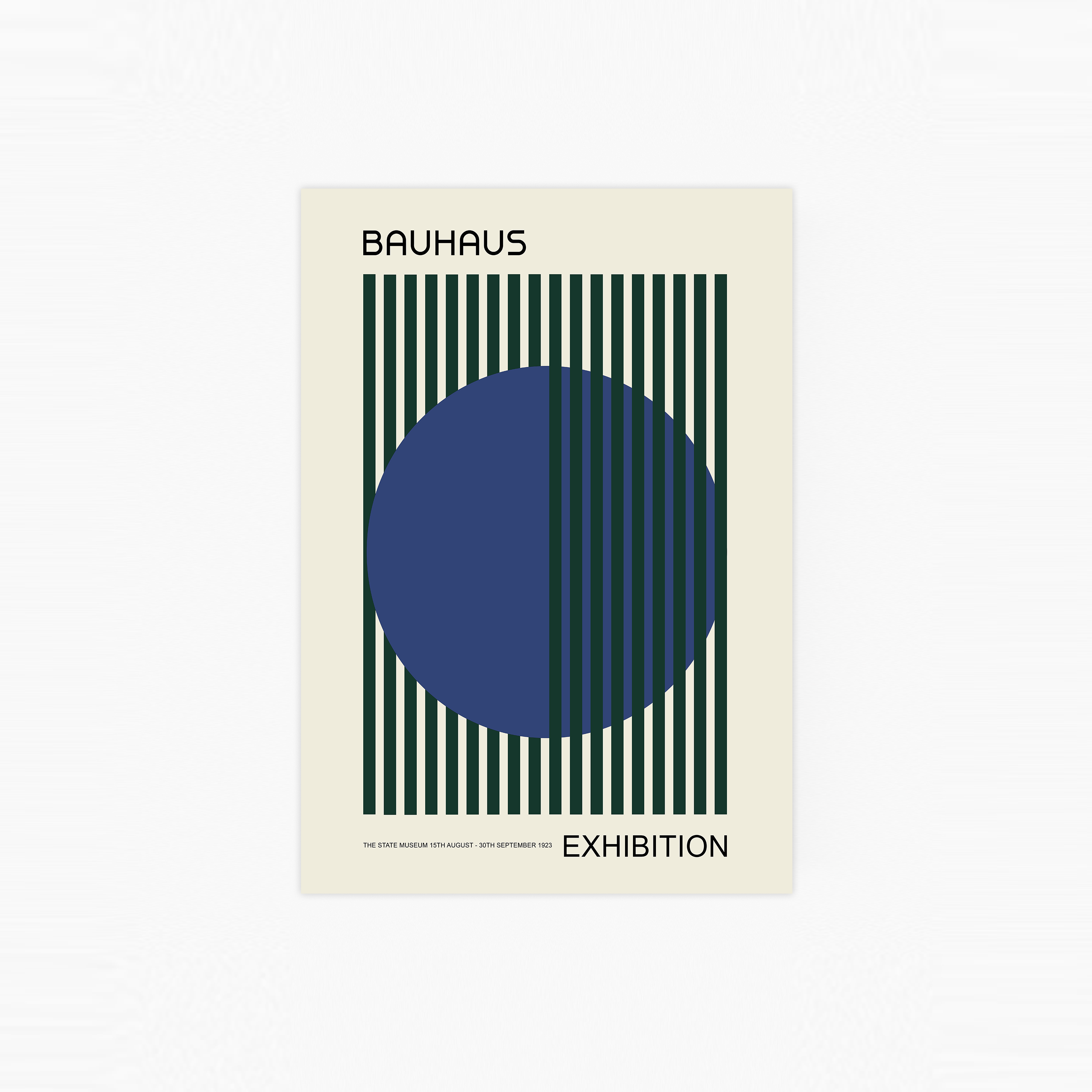 Bauhaus Exhibition Poster