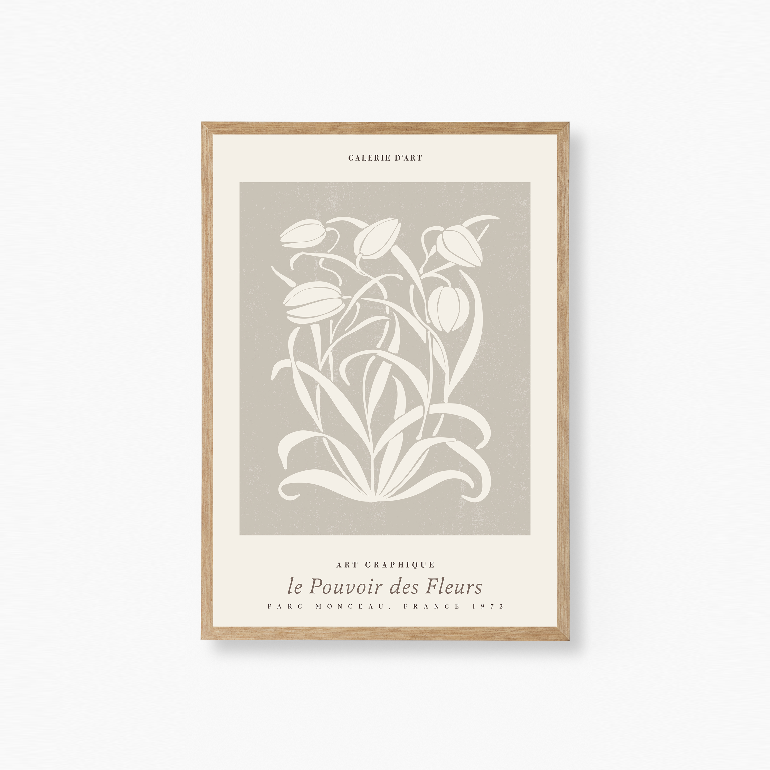 Le Pouvoir Des Fleurs No2 Poster