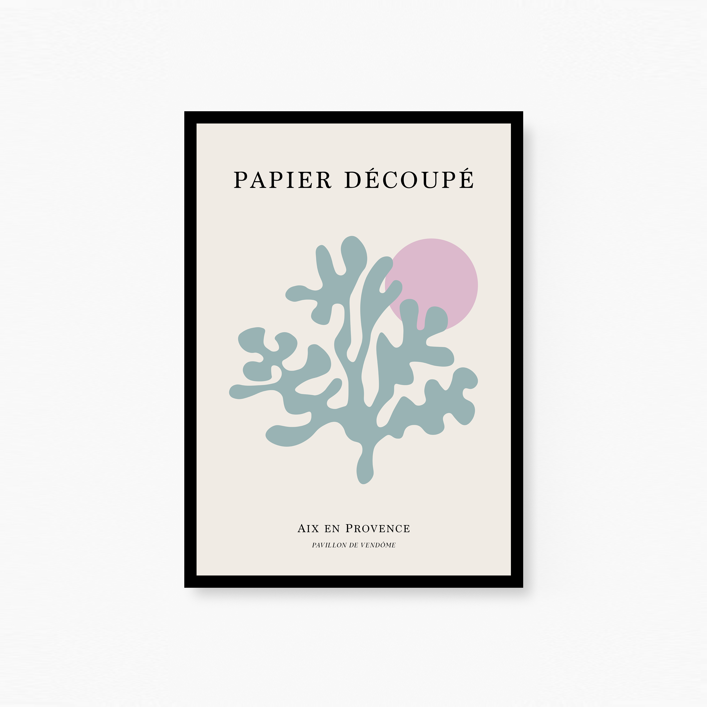 Papier Découpé Poster