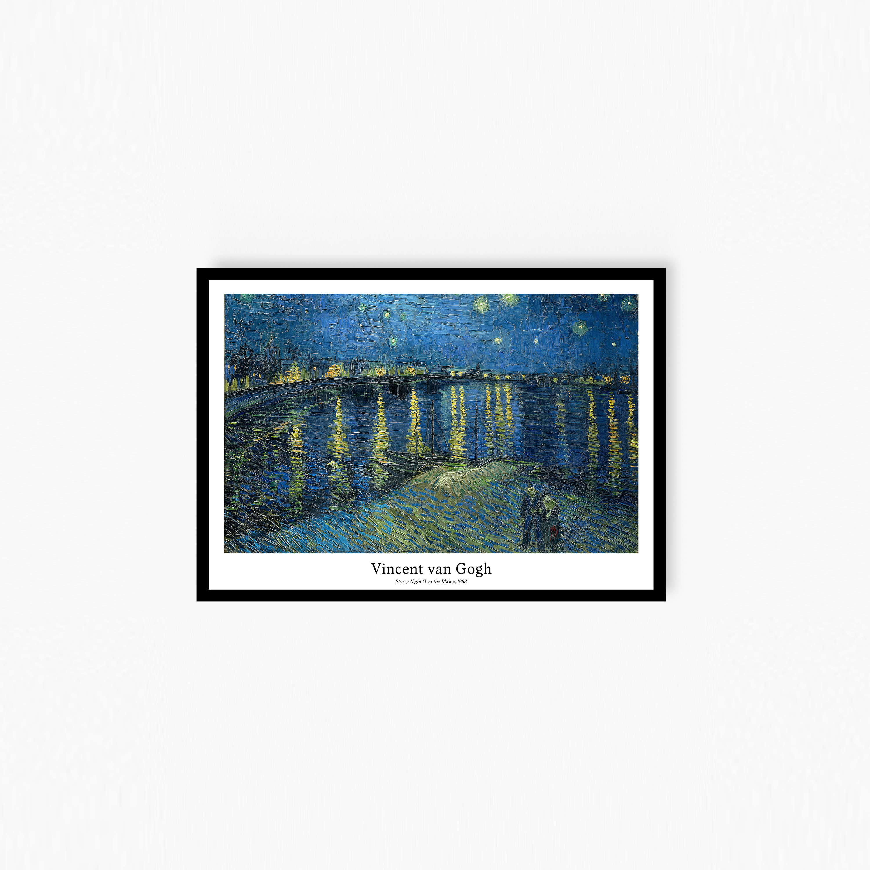 Starry Night Over the Rhône Poster