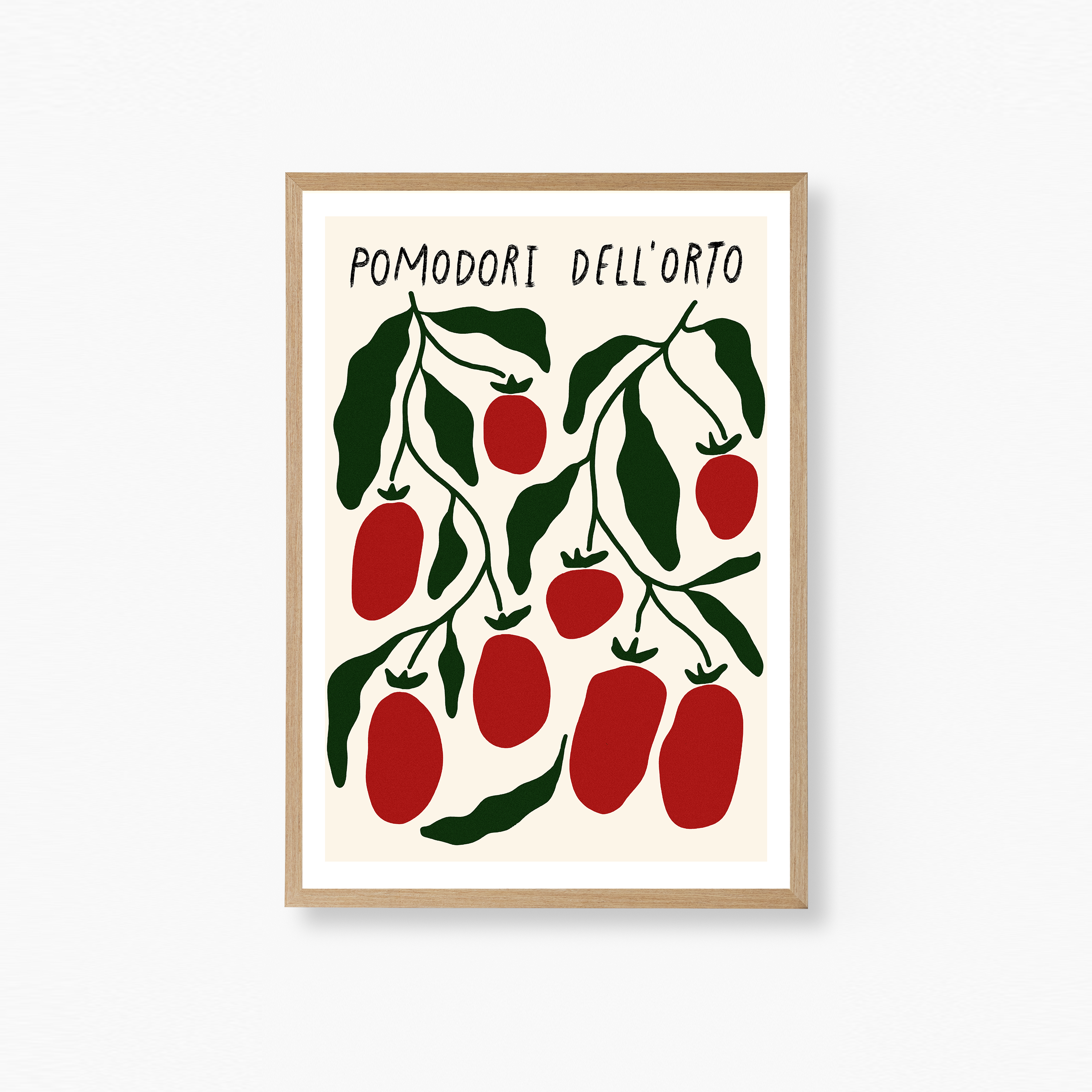 Pomodori Dell'orto Plakat