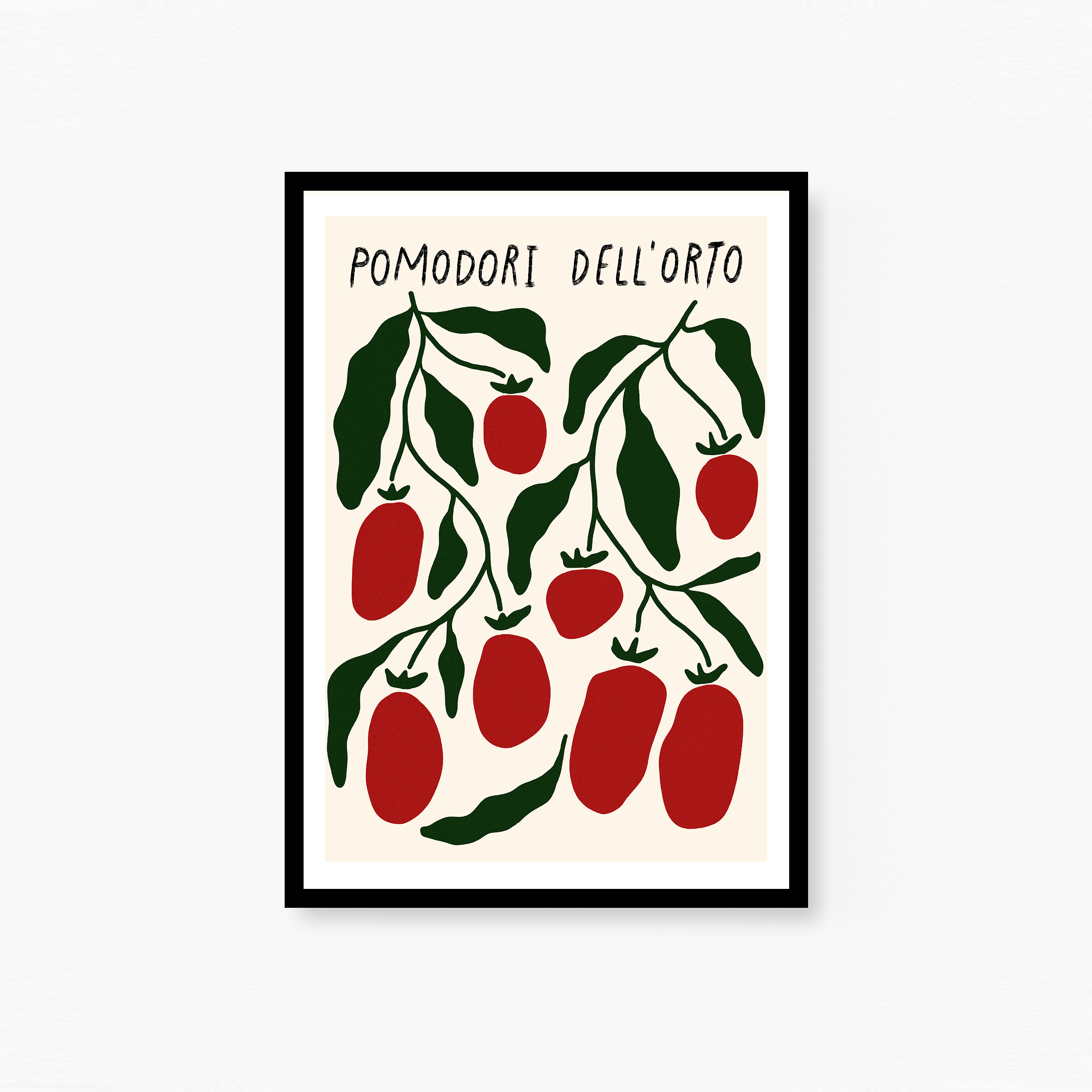 Pomodori Dell'orto Plakat