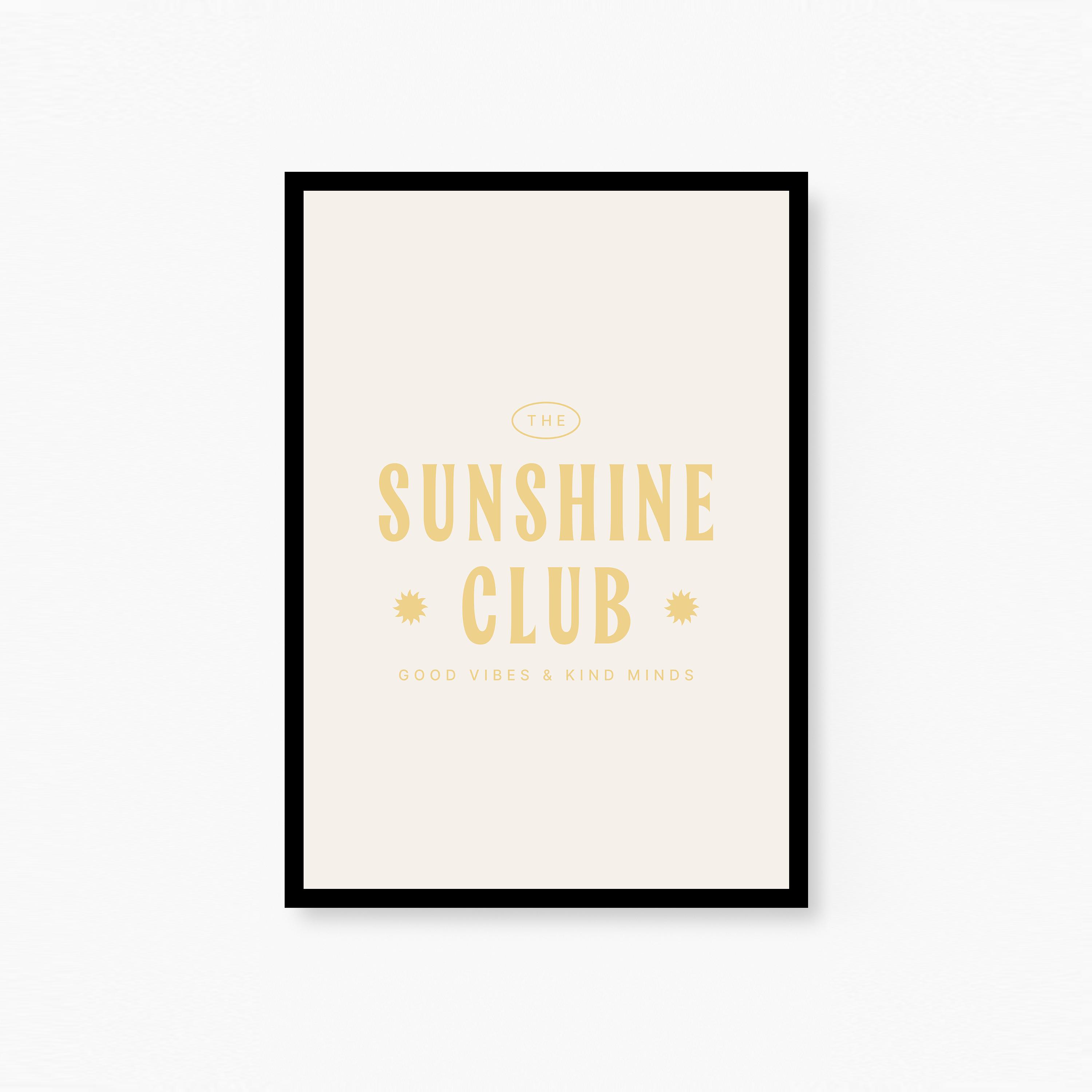 The Sunshine Club Plakat