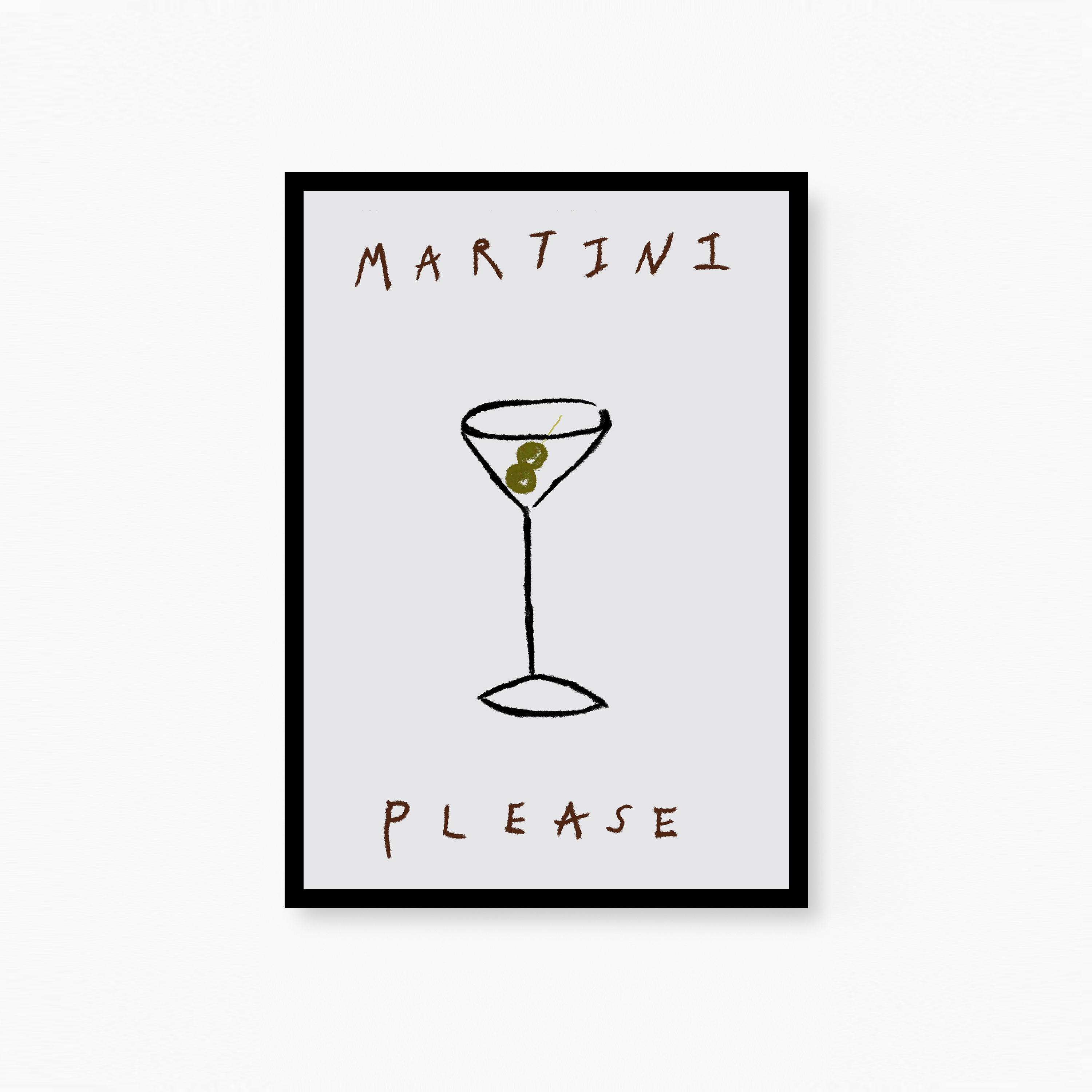 Martini Poster