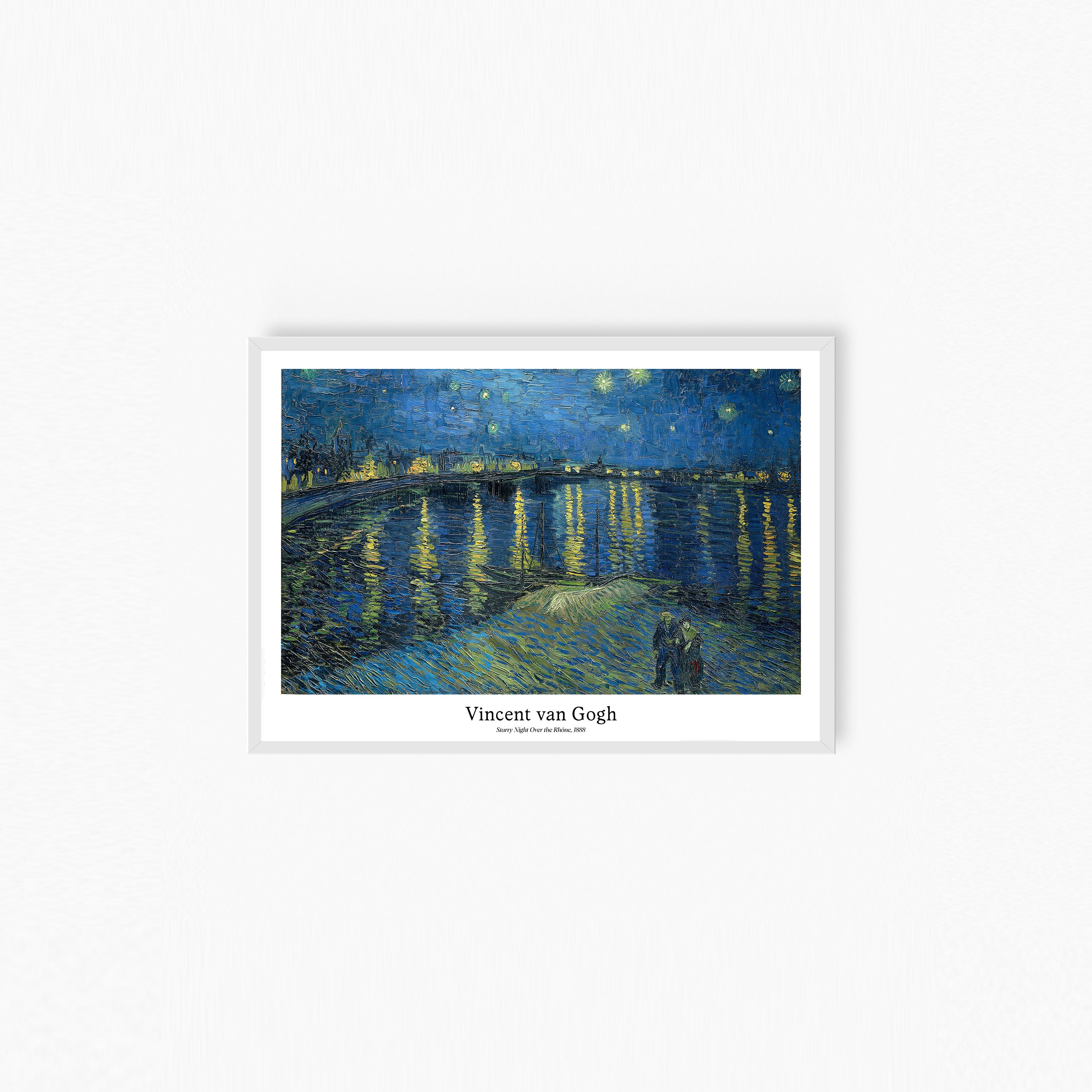 Starry Night Over the Rhône Poster