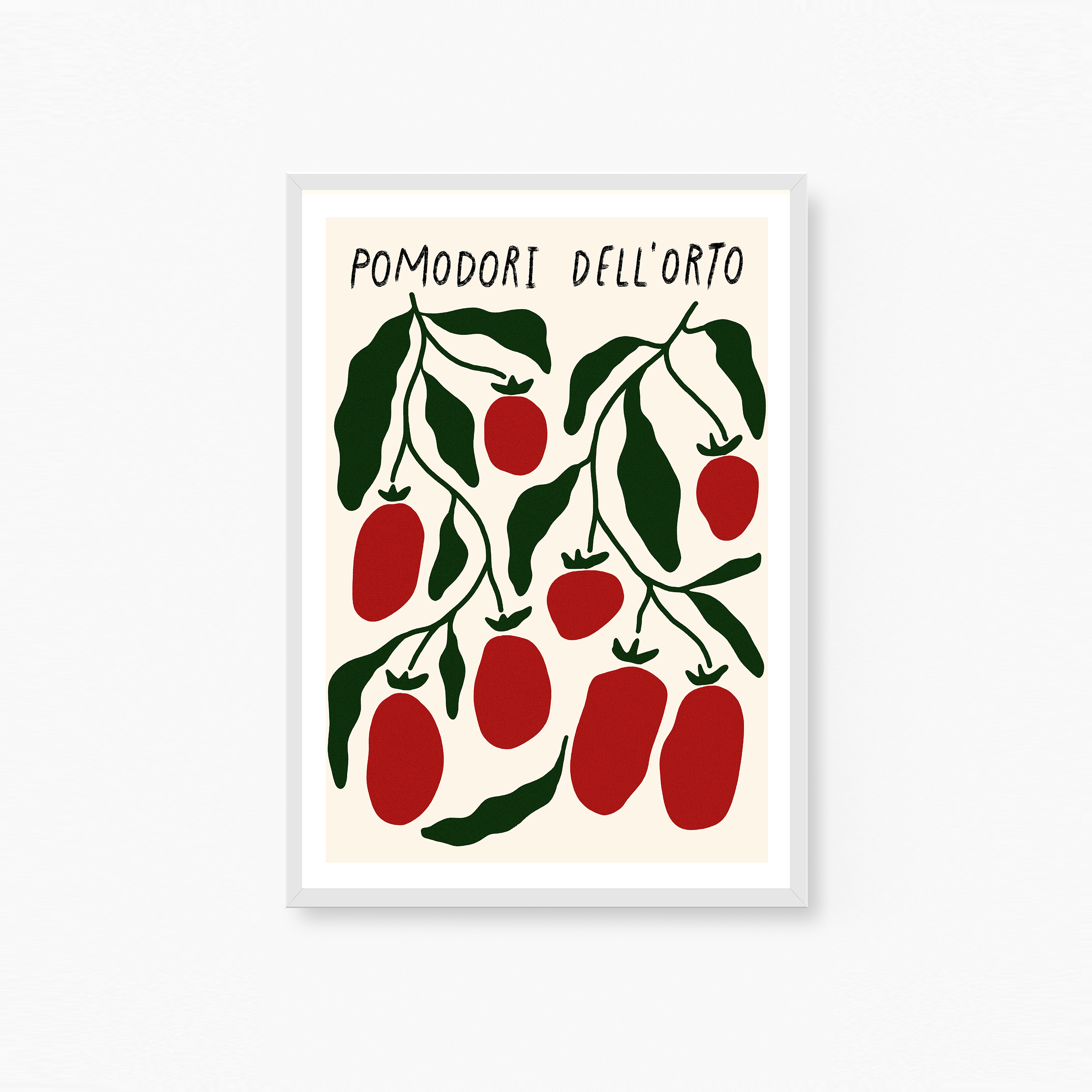 Pomodori Dell'orto Plakat