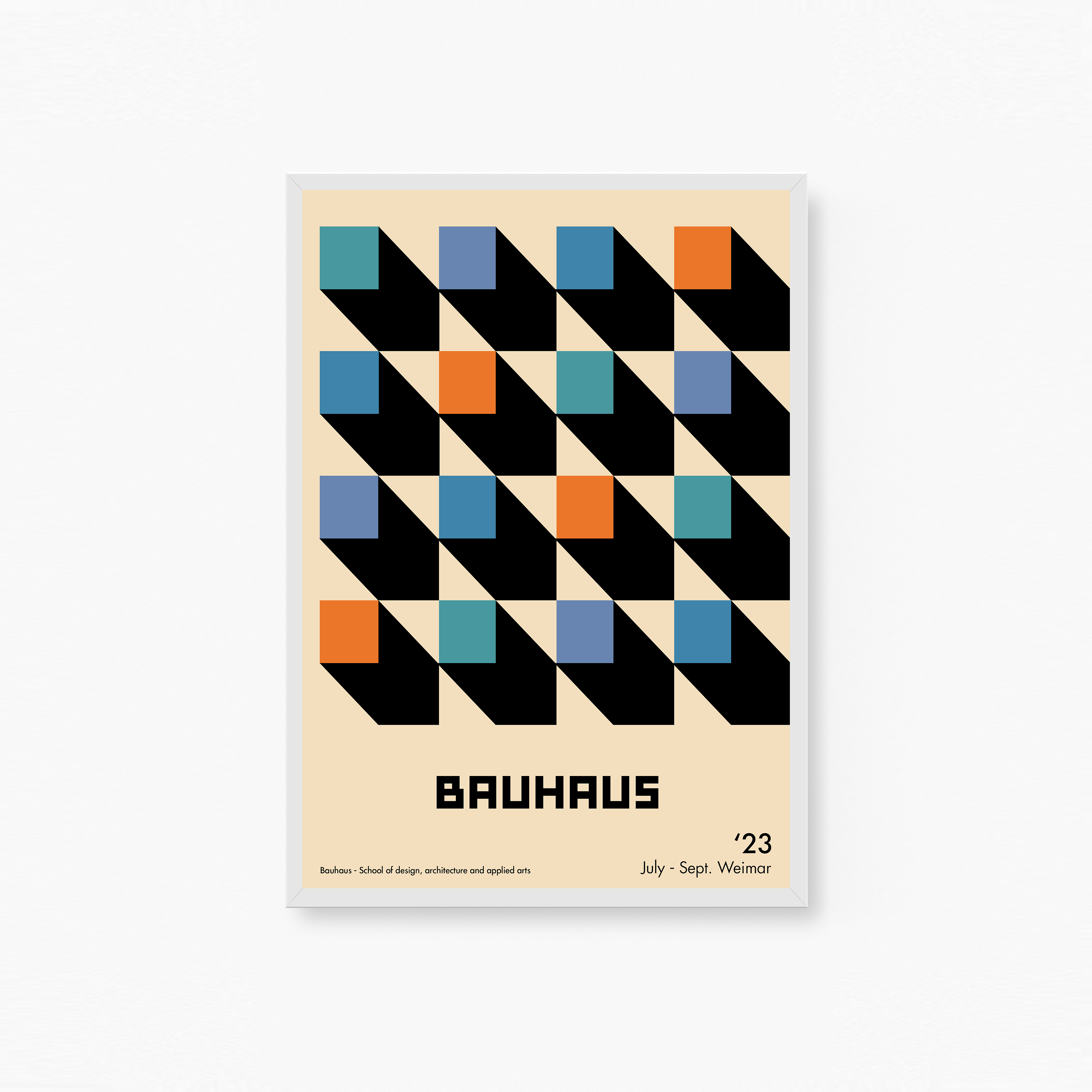 Bauhaus School Poster