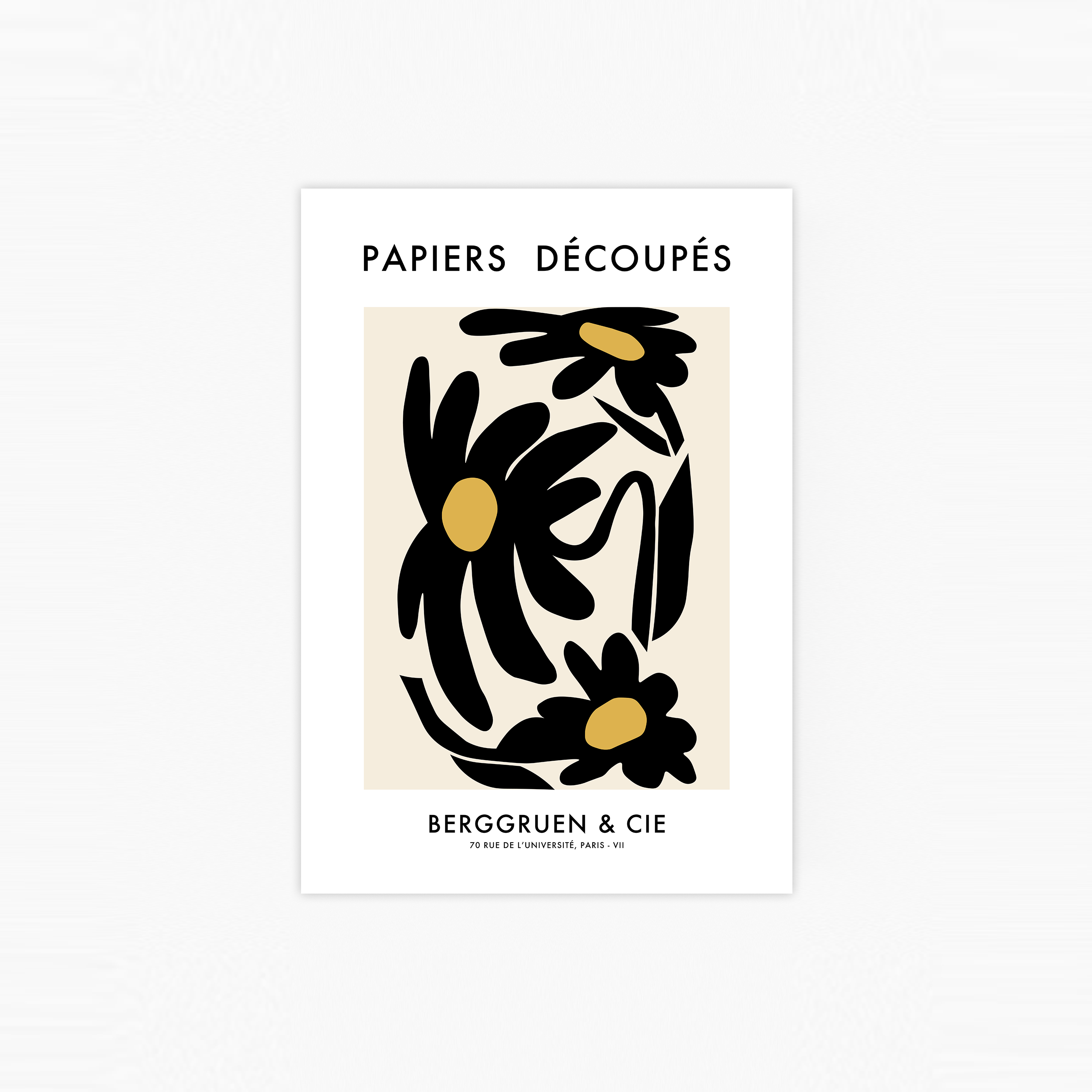 Papiers Découpés Berggruen & Cie Poster